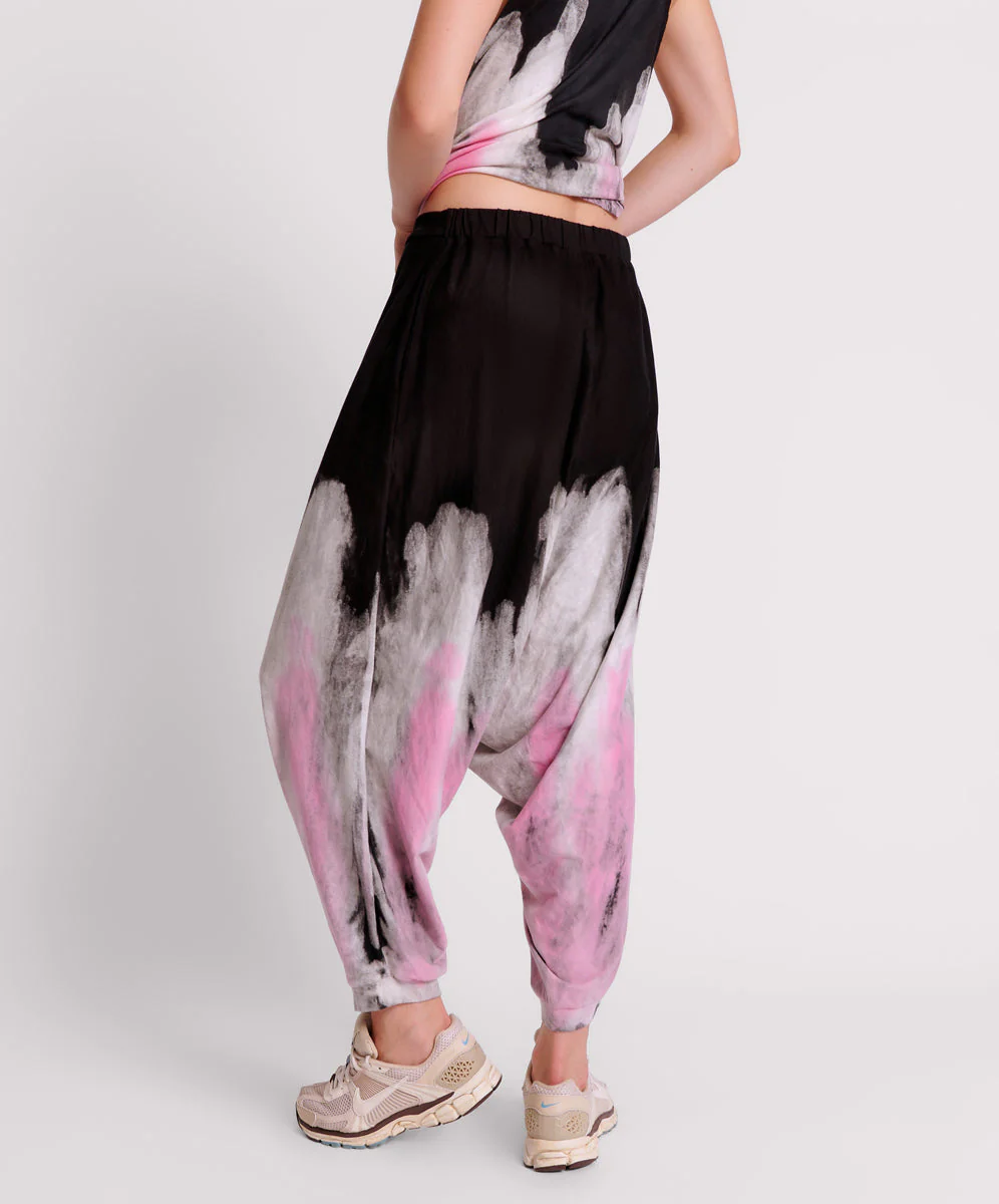 HAND DYED ICECREAM DYNAMIC HAREM PANTS - Image 5