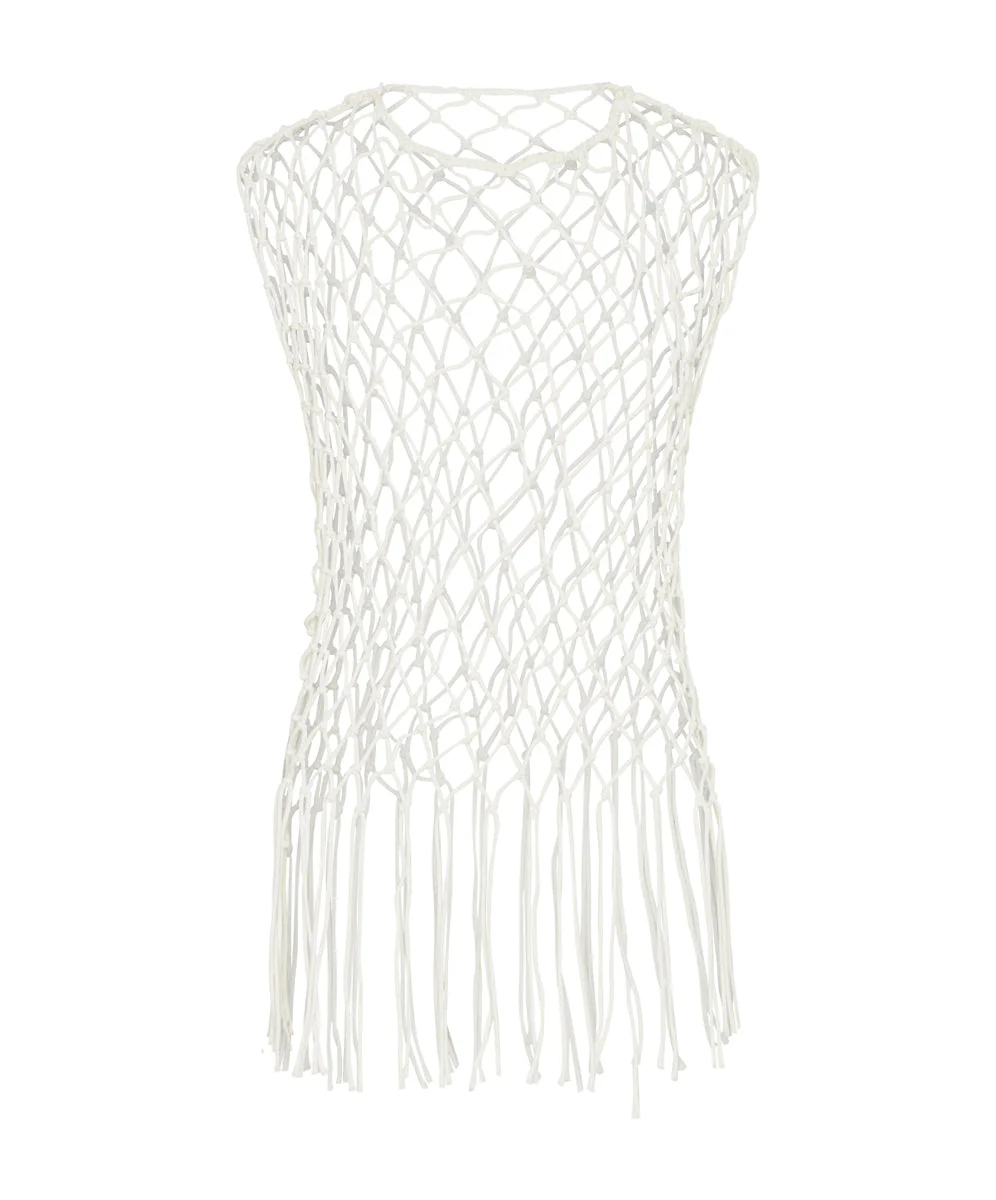 Hand Knotted Castaway Top - Natural - Image 6
