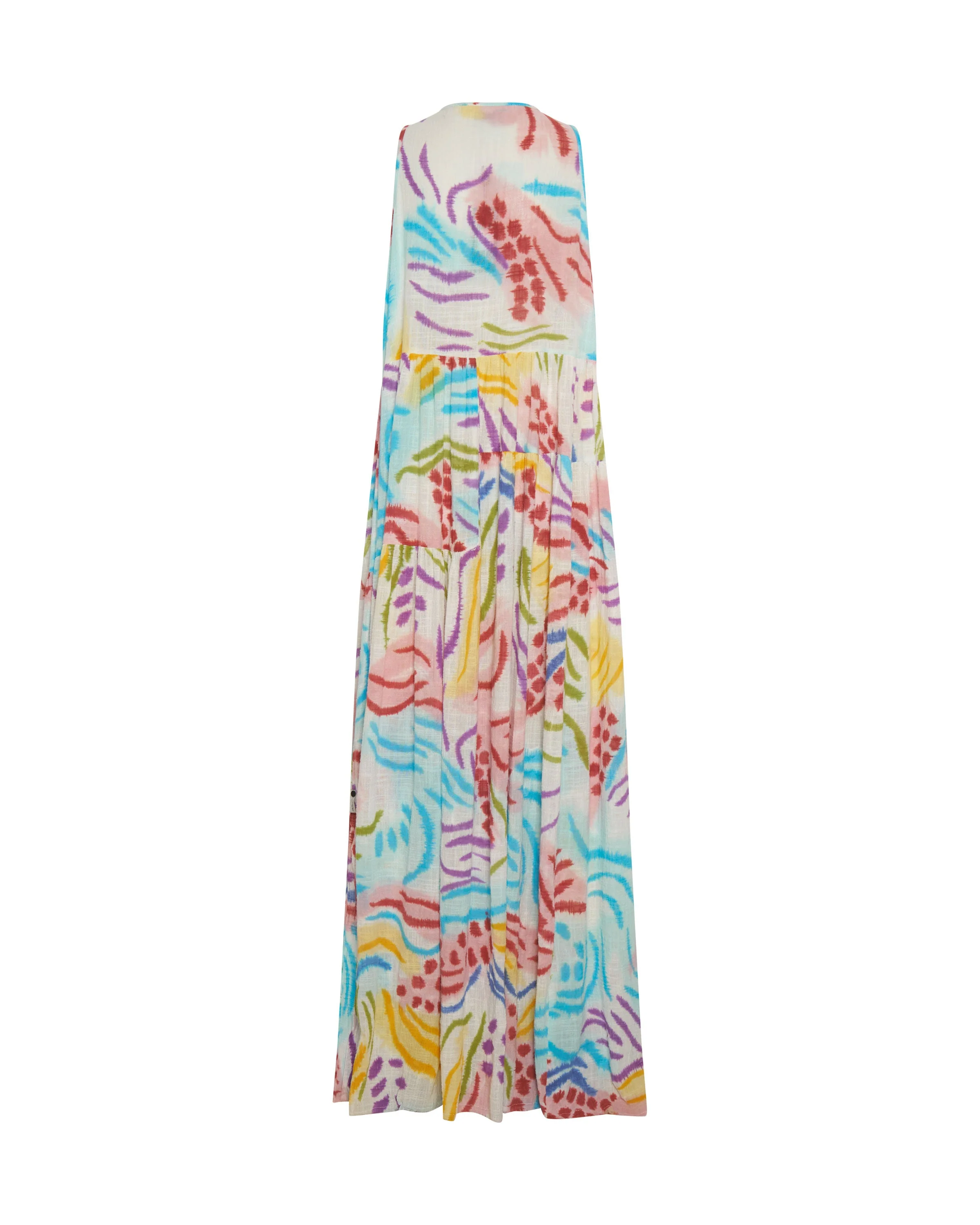 HAND PAINTED COSMIC GYPSY CHARMER DRESS - Image 7