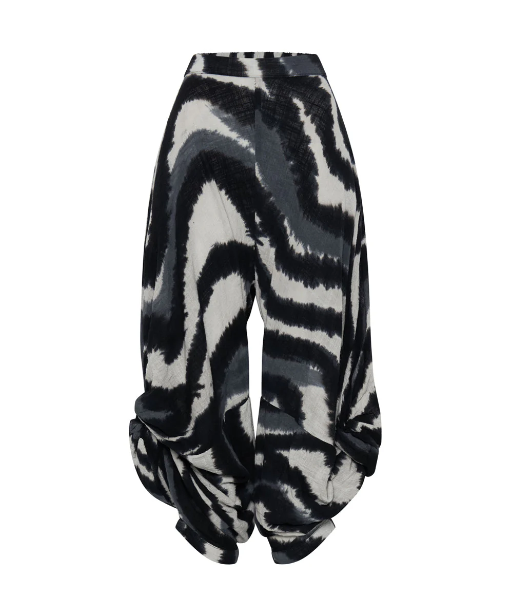 HAND PAINTED ECLIPSE GYPSY HAREM PANTS - Image 6