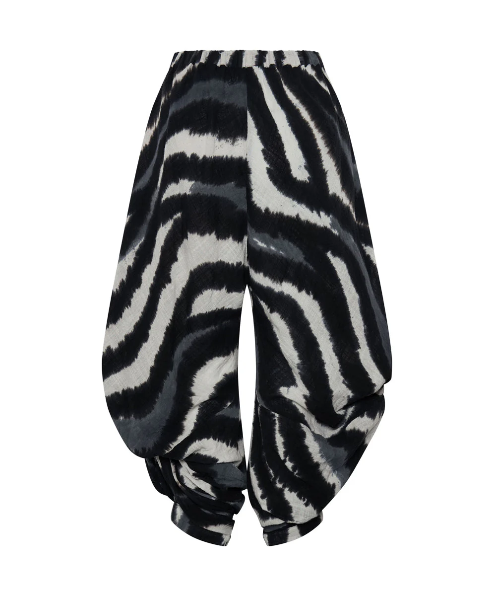 HAND PAINTED ECLIPSE GYPSY HAREM PANTS - Image 7