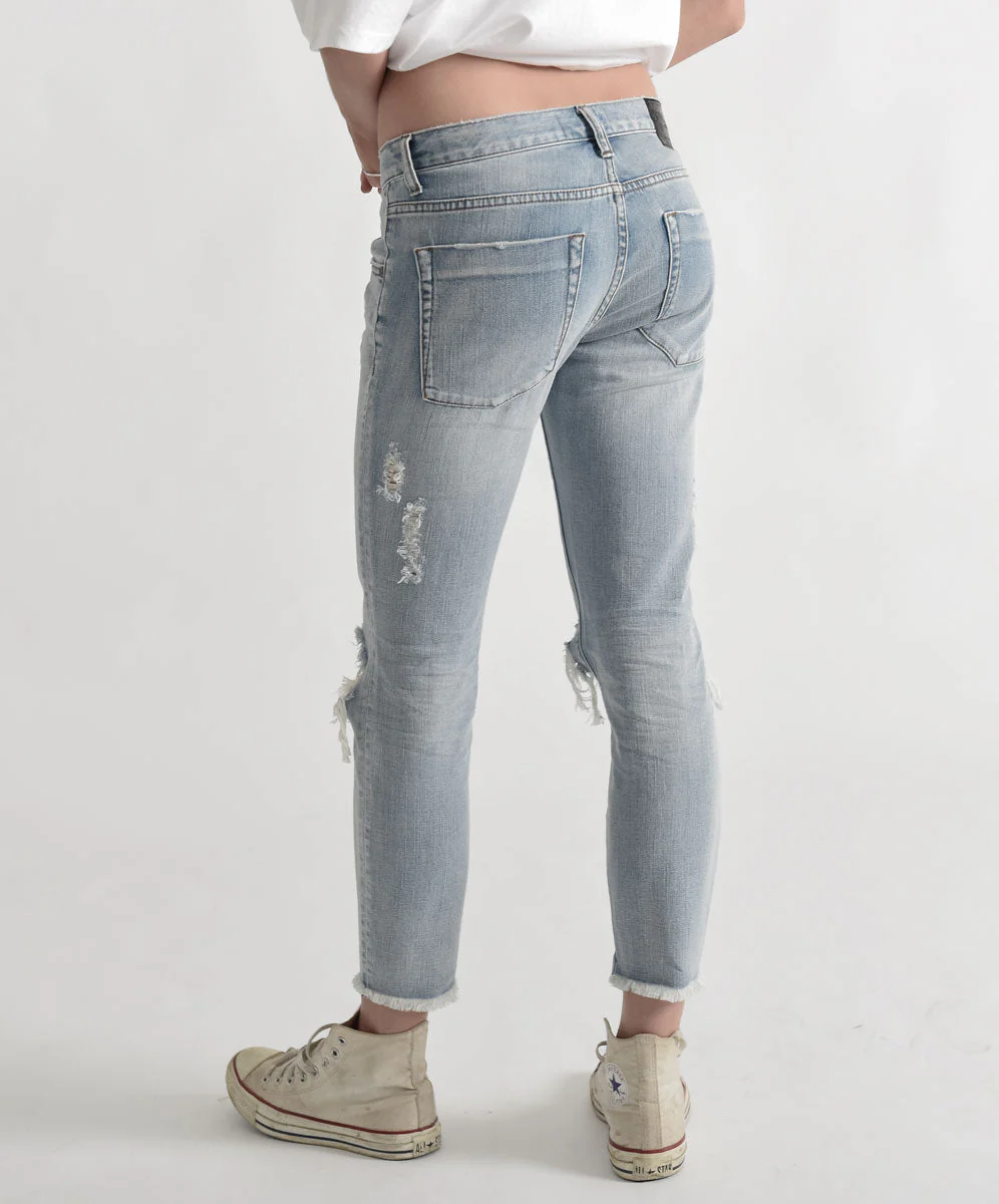 Freebirds Low Waist Rigid Skinny Denim Jeans - Hendrixe - Image 4
