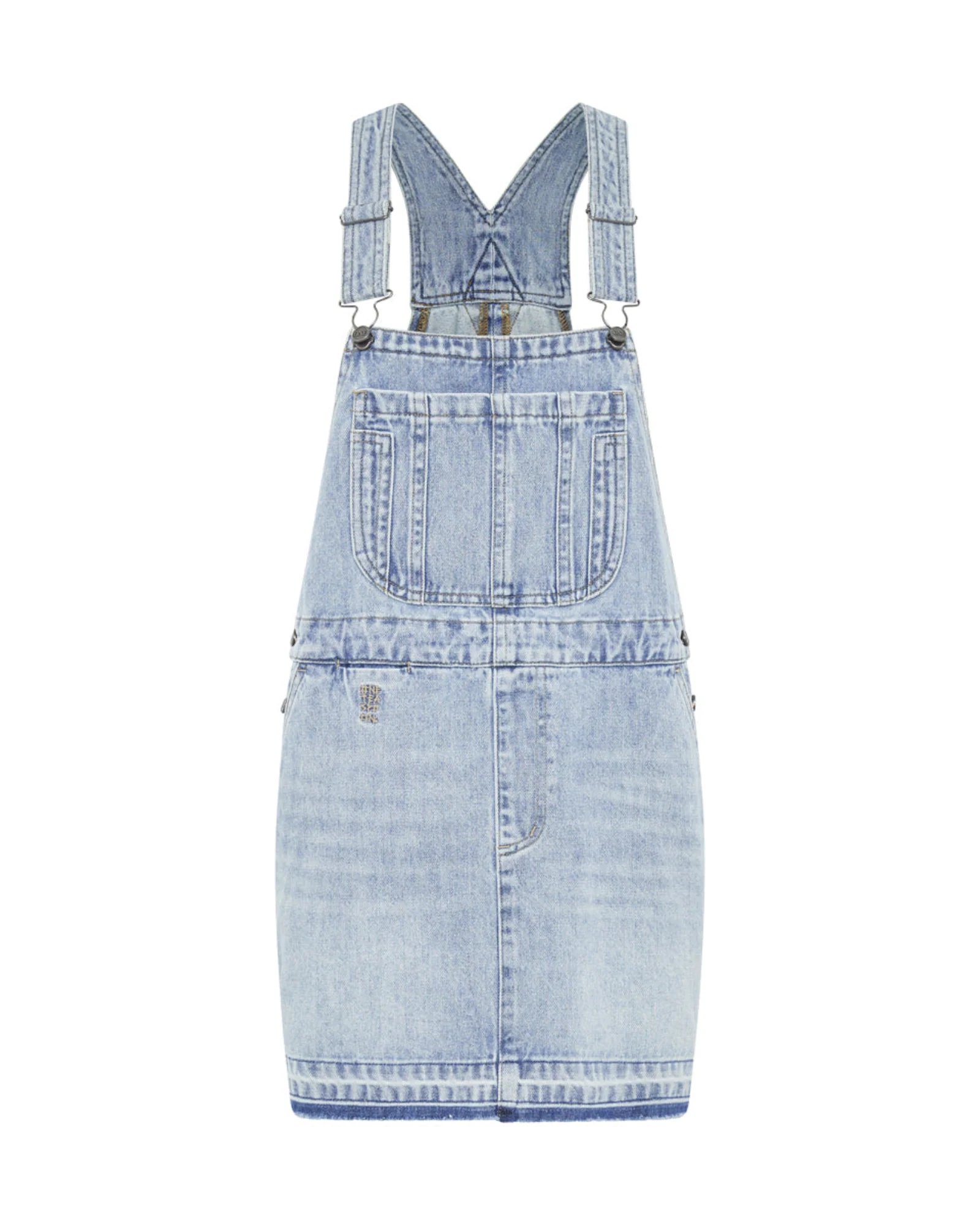 Stanton St Denim Mini Pini Dress - Hendrixe - Image 6