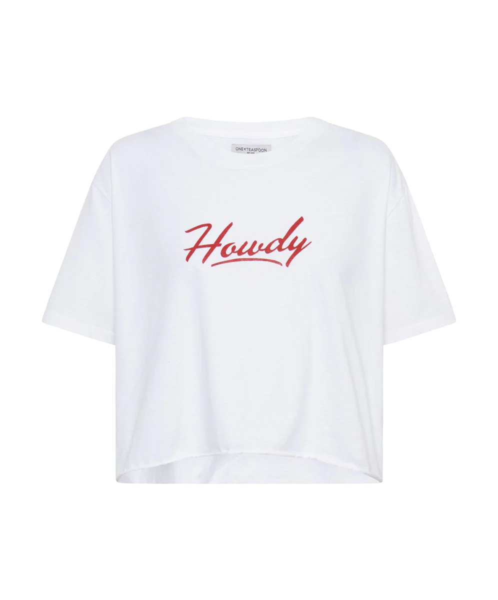 HOWDY BOXY CROP TEE - Image 6