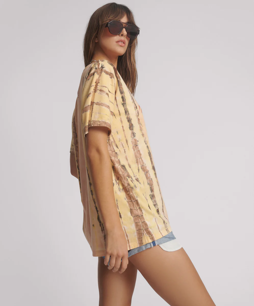 Its Juicy In Jamaica Boyfriend Tee - Peach - Image 4