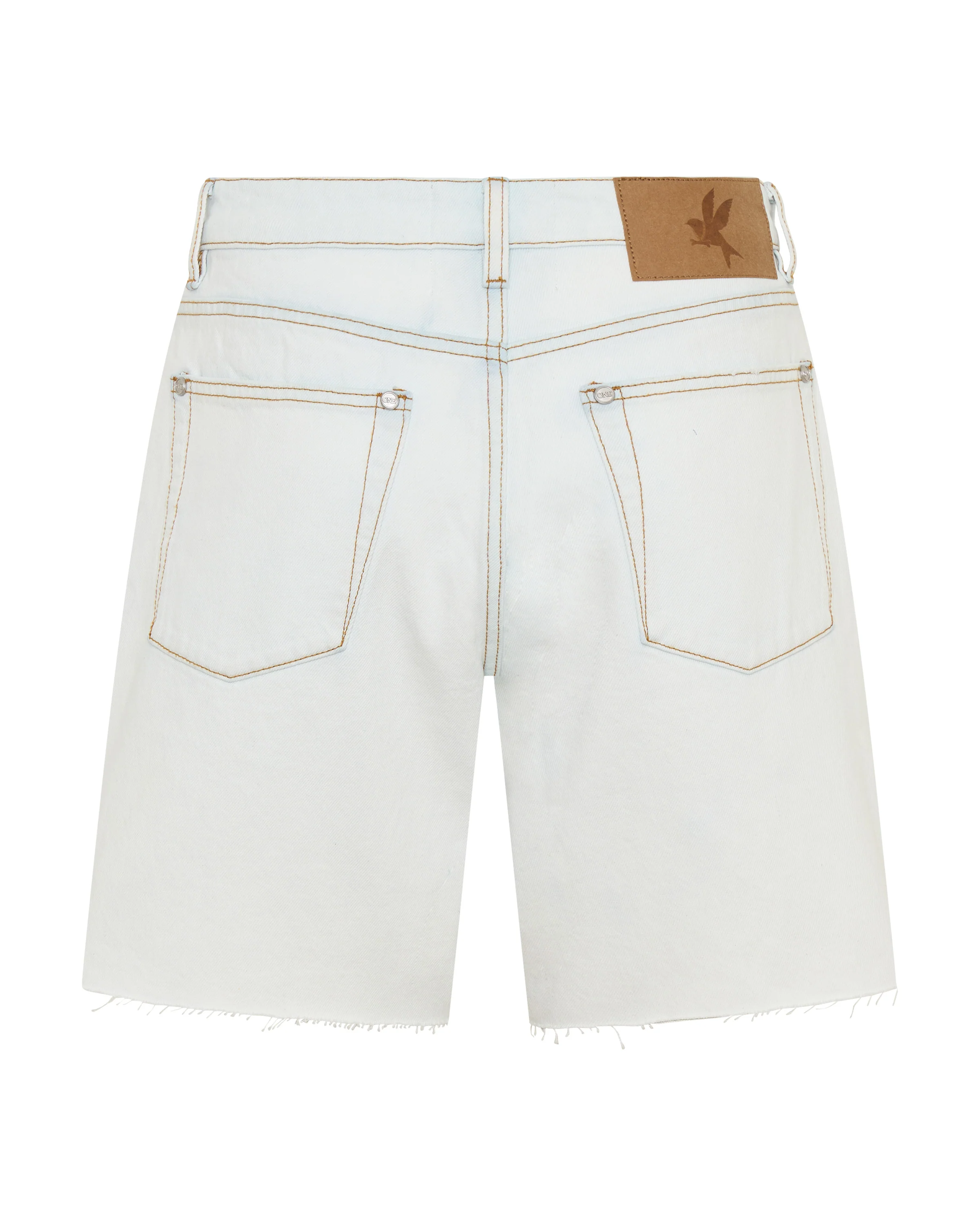 Jackson Mid Waist Wide Leg Shorts - Arctic Blue - Image 8