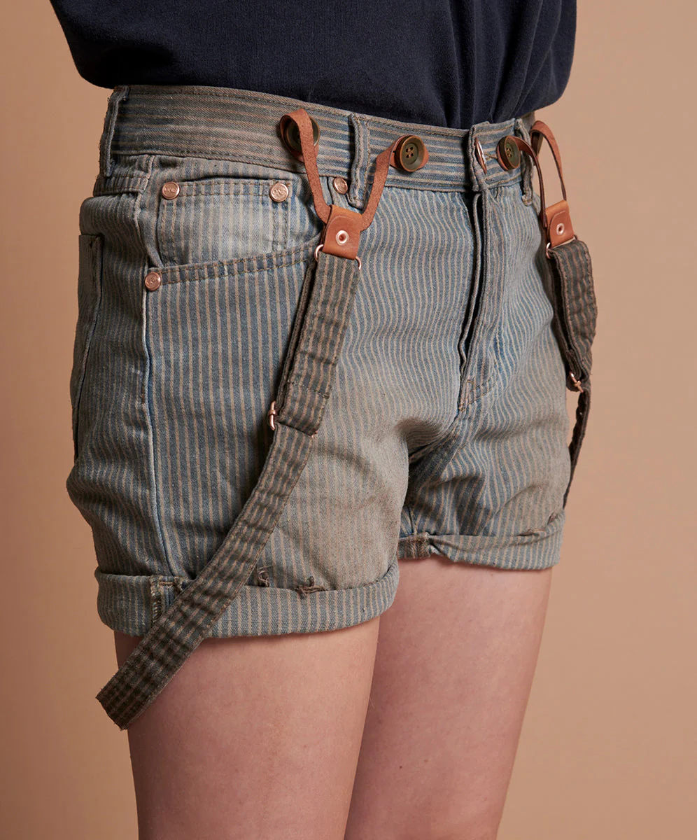Chargers Low Waist Mid Length Denim Shorts - Joker - Image 4