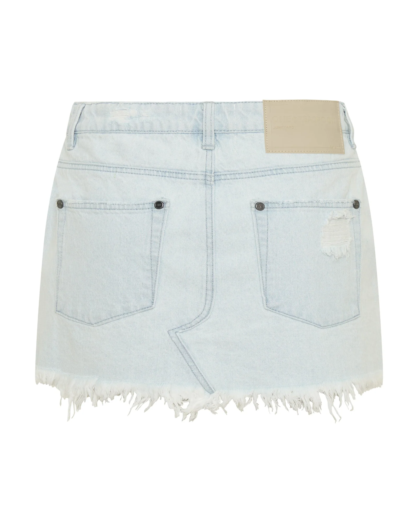 Junkyard Low Waist Mini Denim Skirt - Xanthe - Image 13