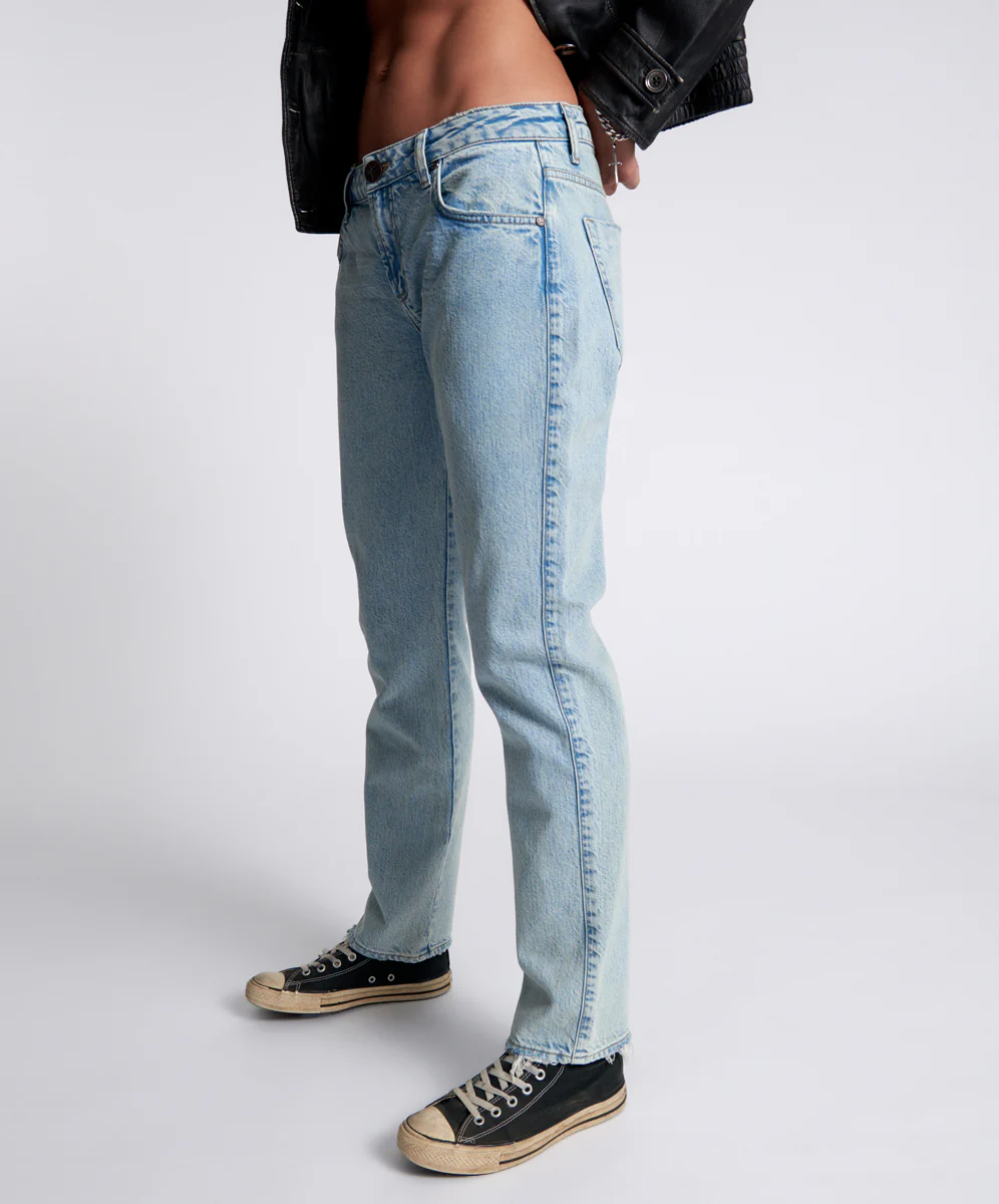 KANSAS ACID TRUCKERS LOW WAIST STRAIGHT LEG JEANS - Image 3