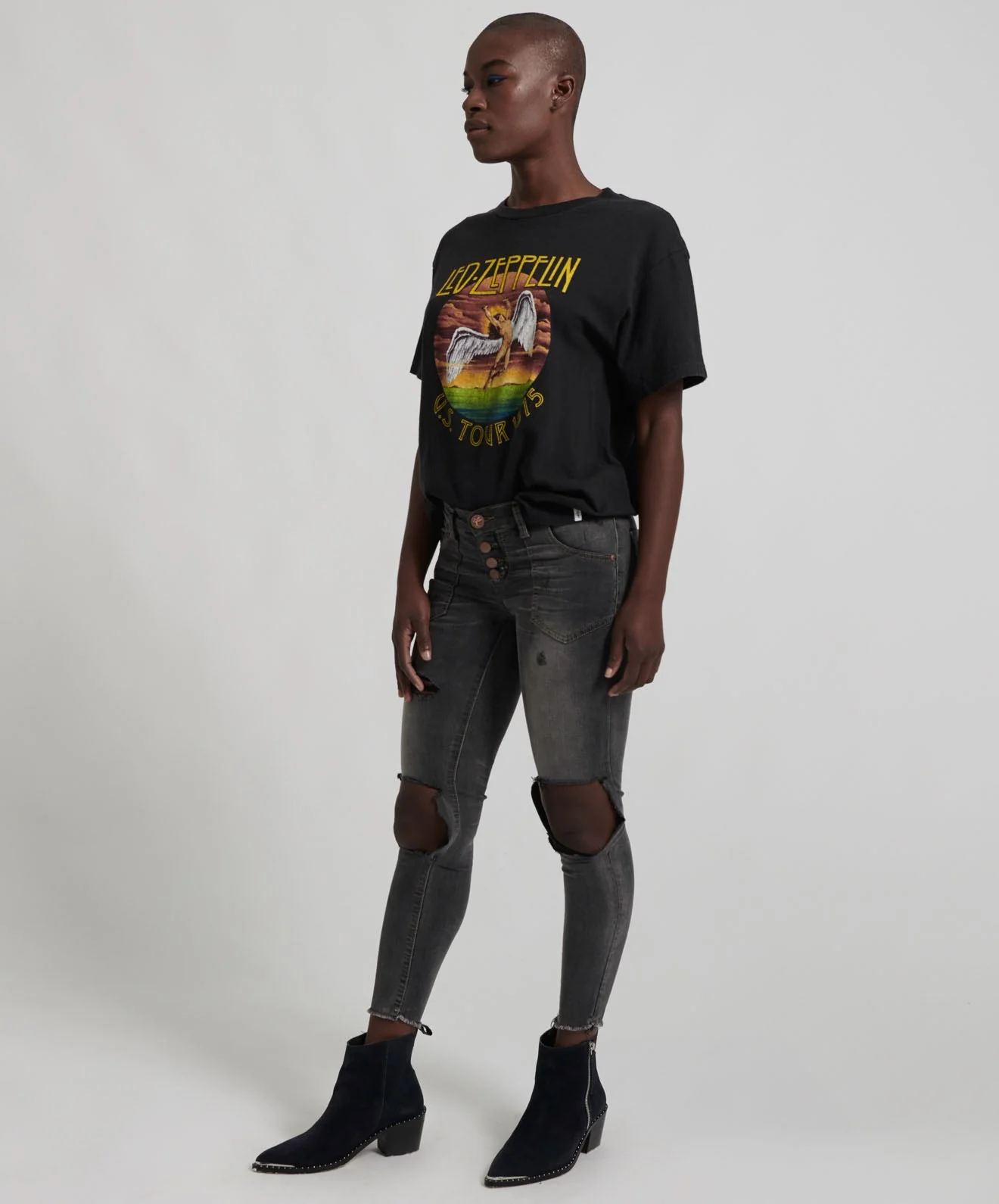 Freebirds Ii Low Waist Stretch Skinny Denim Jeans - Le Duke - Image 3