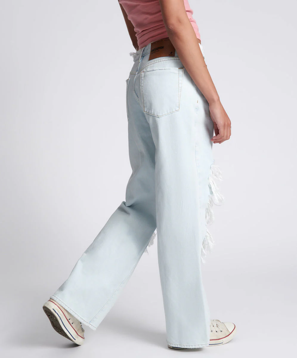 Jackson Mid Waist Wide Leg Denim Jeans - Le Surf - Image 5