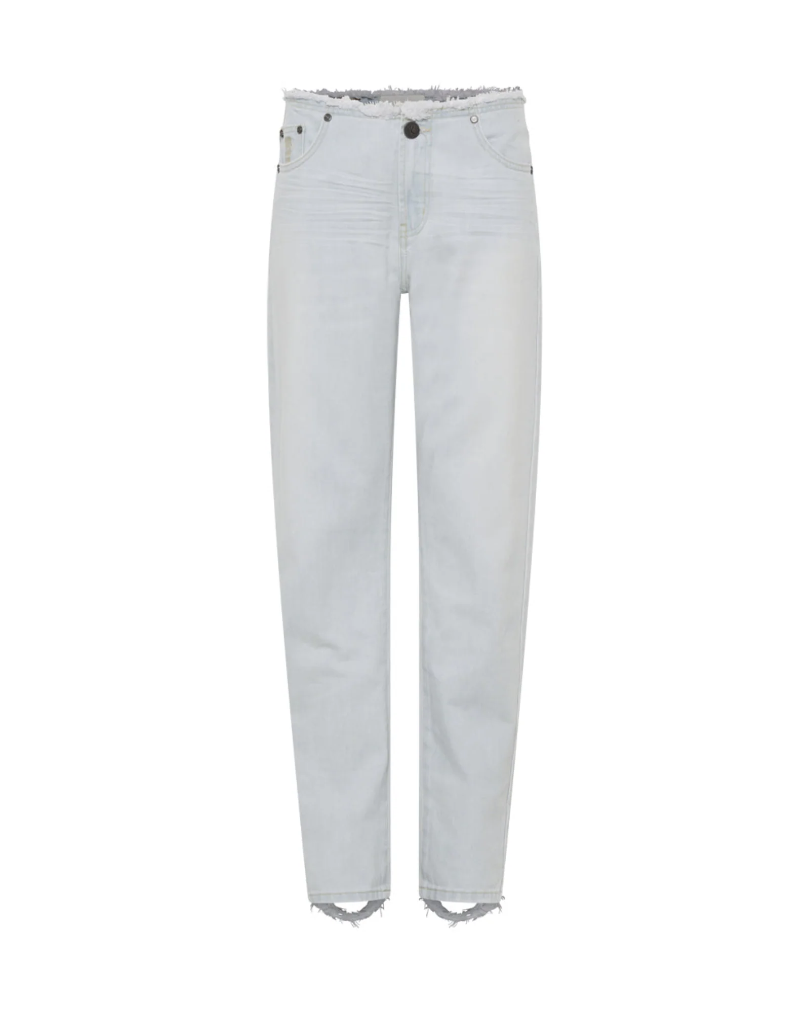 Truckers Low Waist Straight Leg Denim Jeans - Le Surf - Image 6