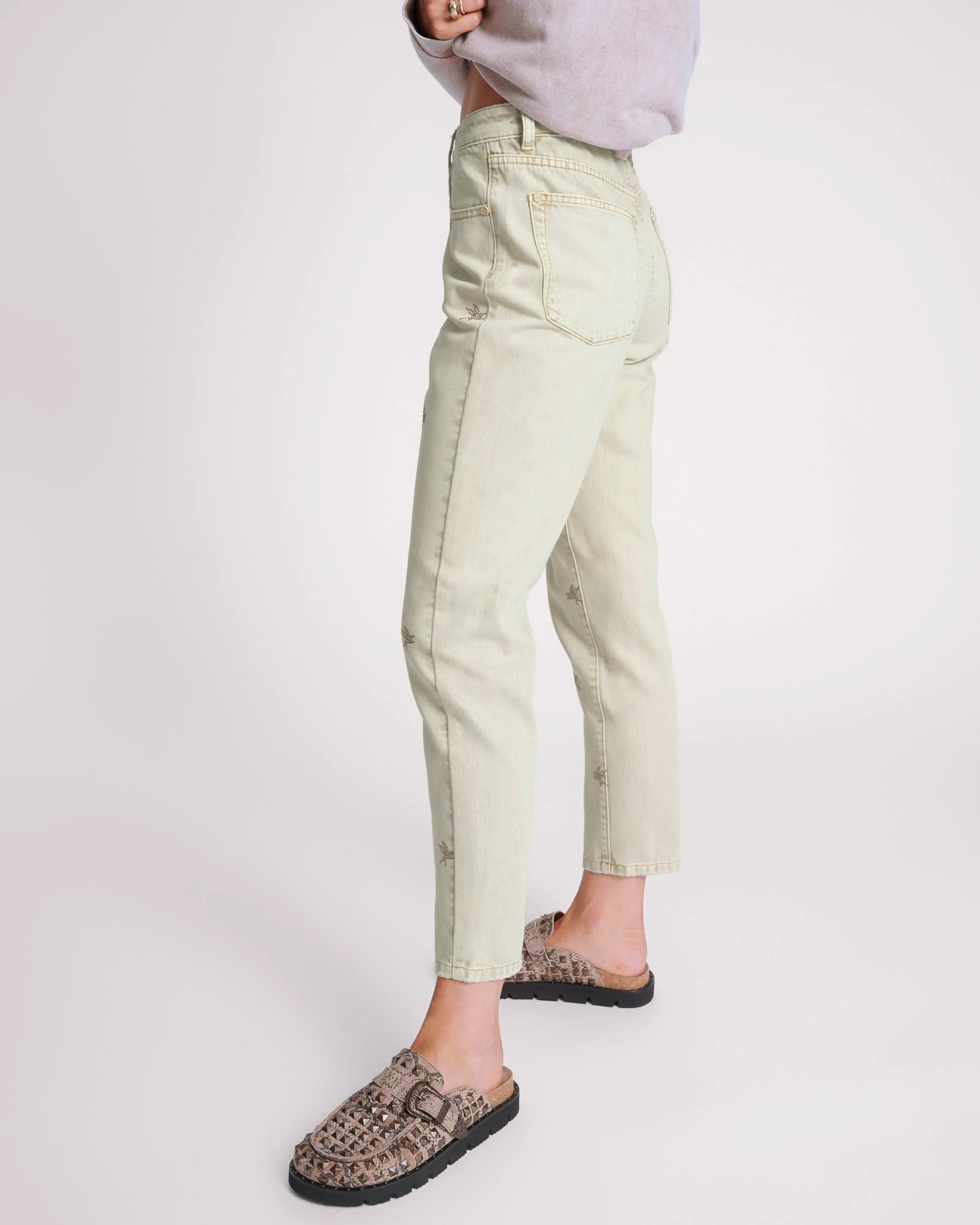 Legends High Waist Straight Leg Denim Jeans - Image 3