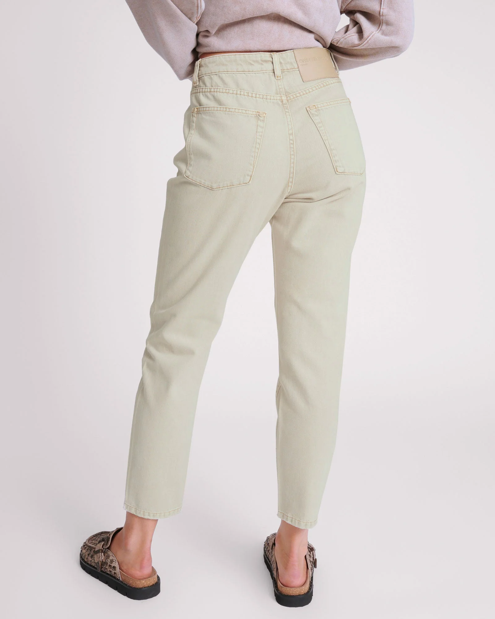 Legends High Waist Straight Leg Denim Jeans - Image 4