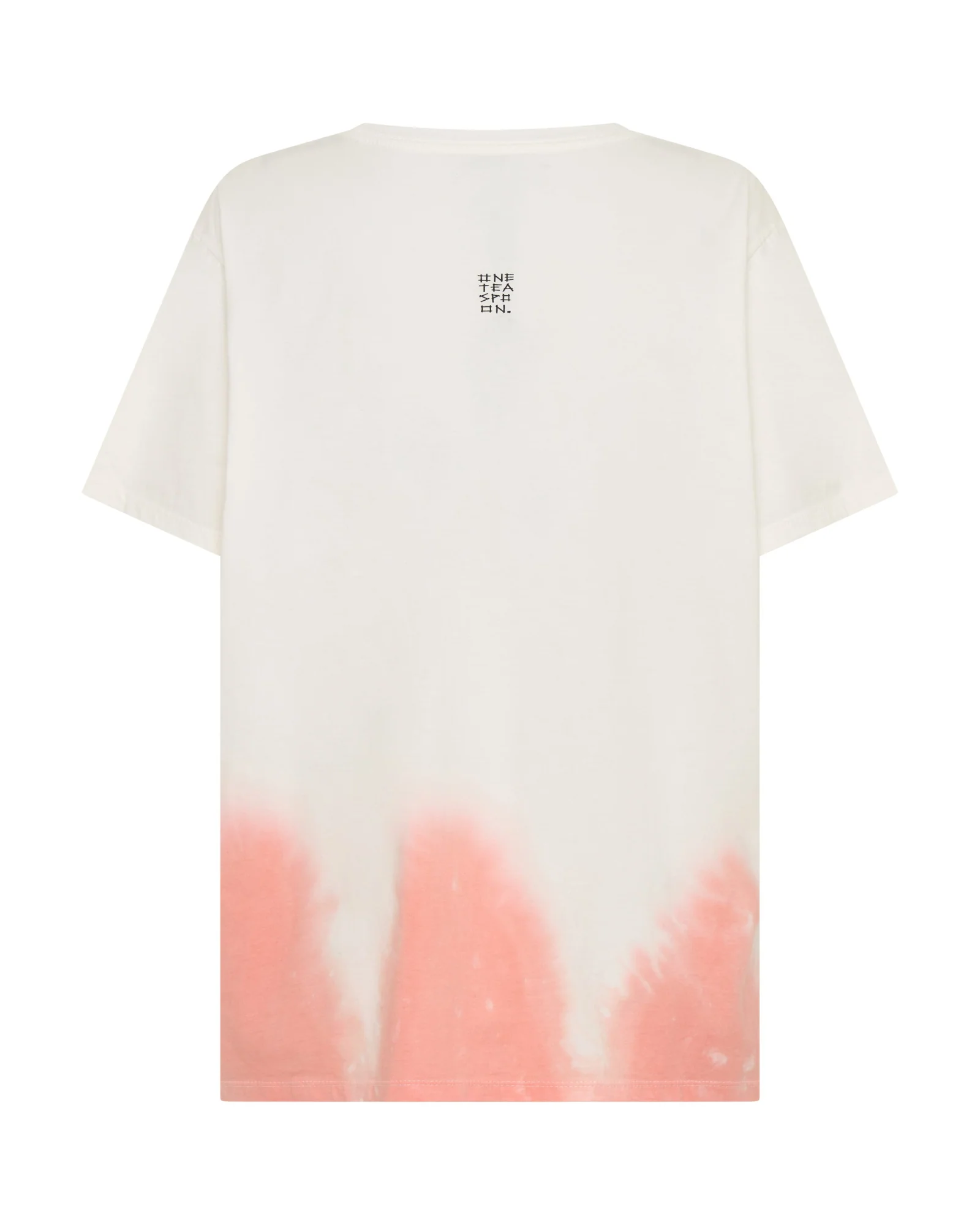 Love Dip Dye Boyfriend Tee - White - Image 12