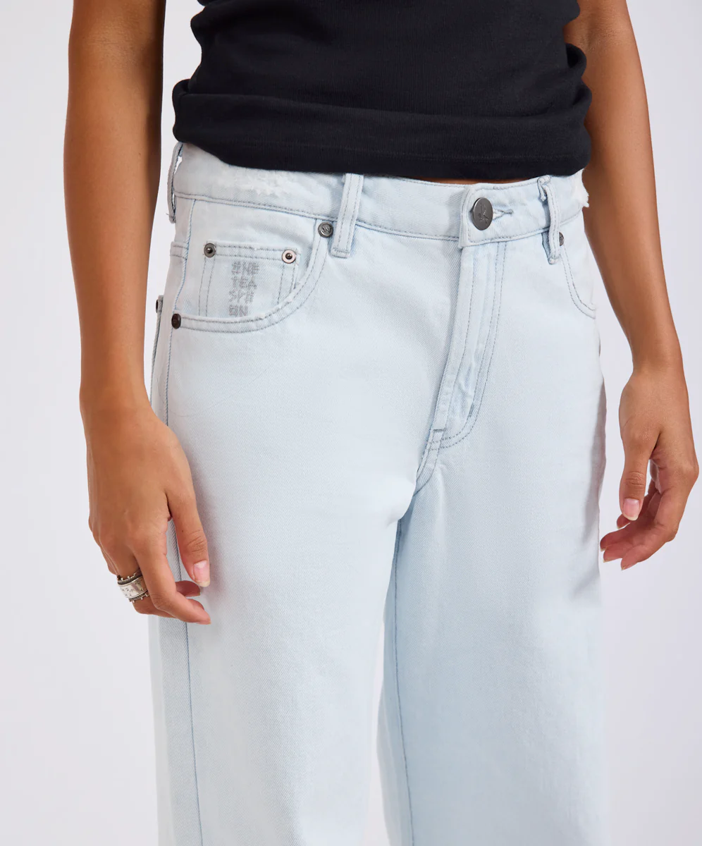 Low Riders Low Waist Wide Leg Denim Jeans - Xanthe - Image 7