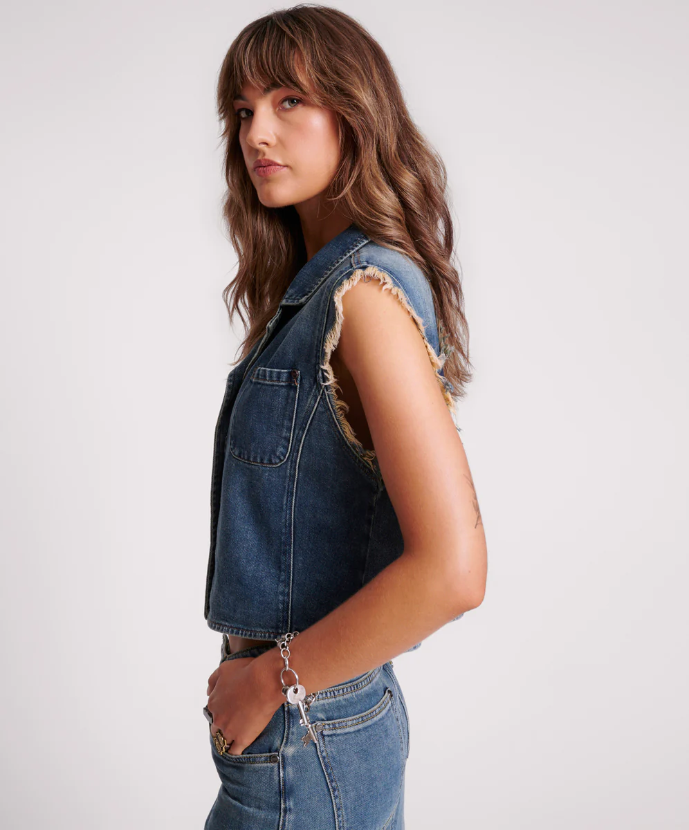 Palisades Denim Top - Memphis Star - Image 3