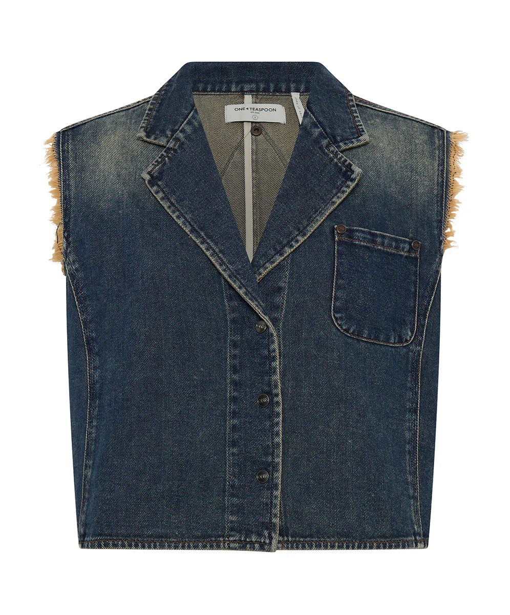 Palisades Denim Top - Memphis Star - Image 6