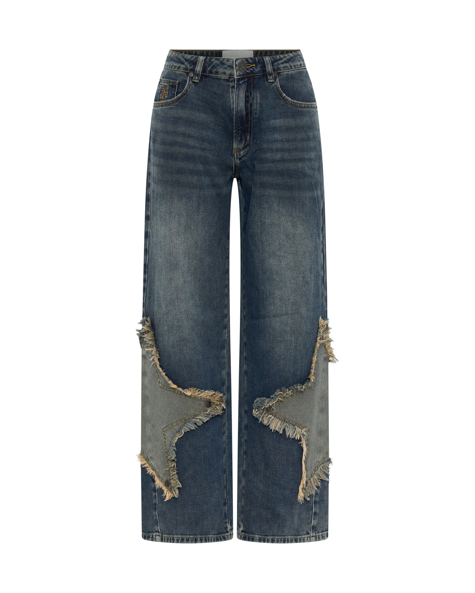 Jackson Mid Waist Wide Leg Denim Jeans - Memphis Star - Image 6