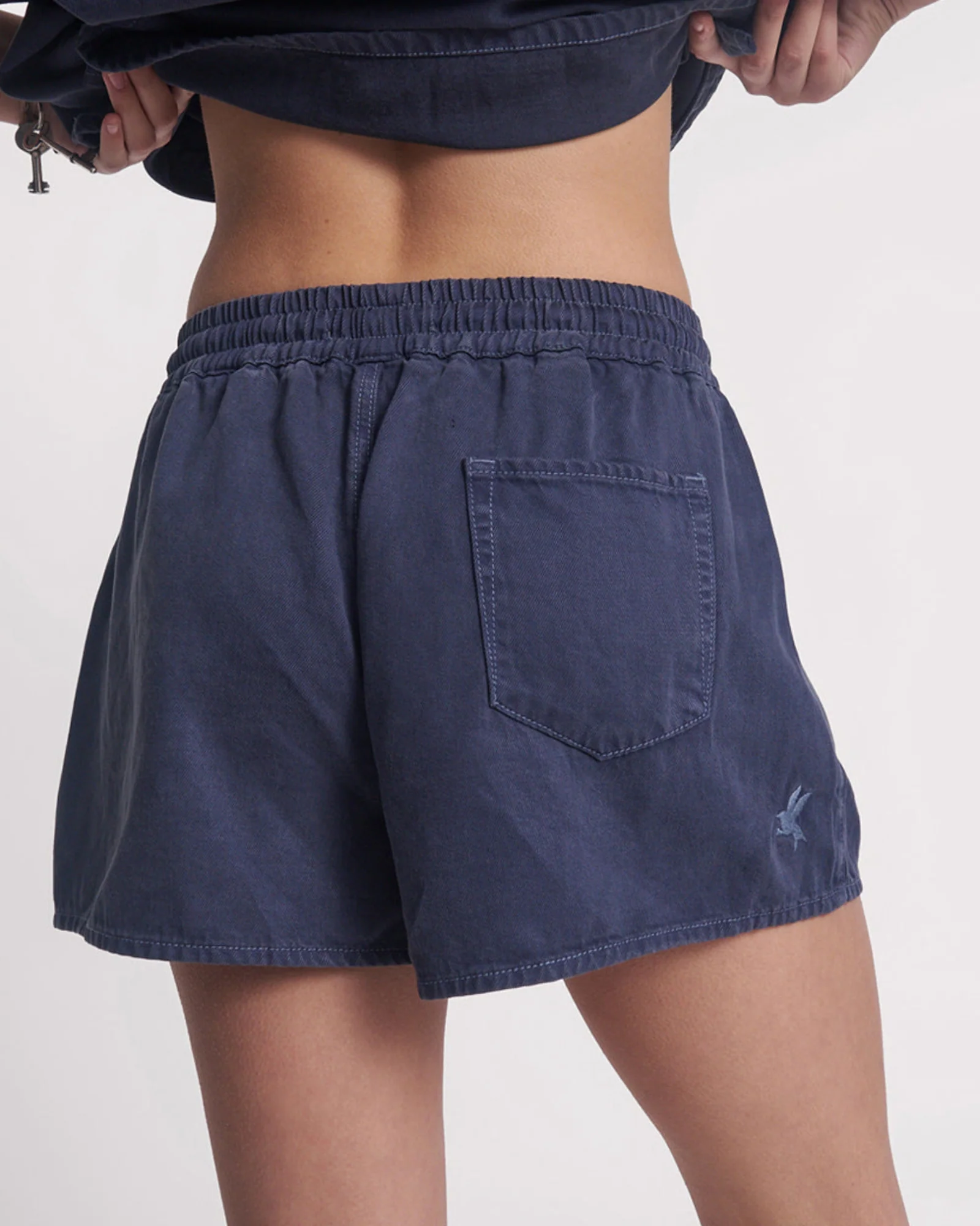 Denim Boxer Shorts - Midnight - Image 5