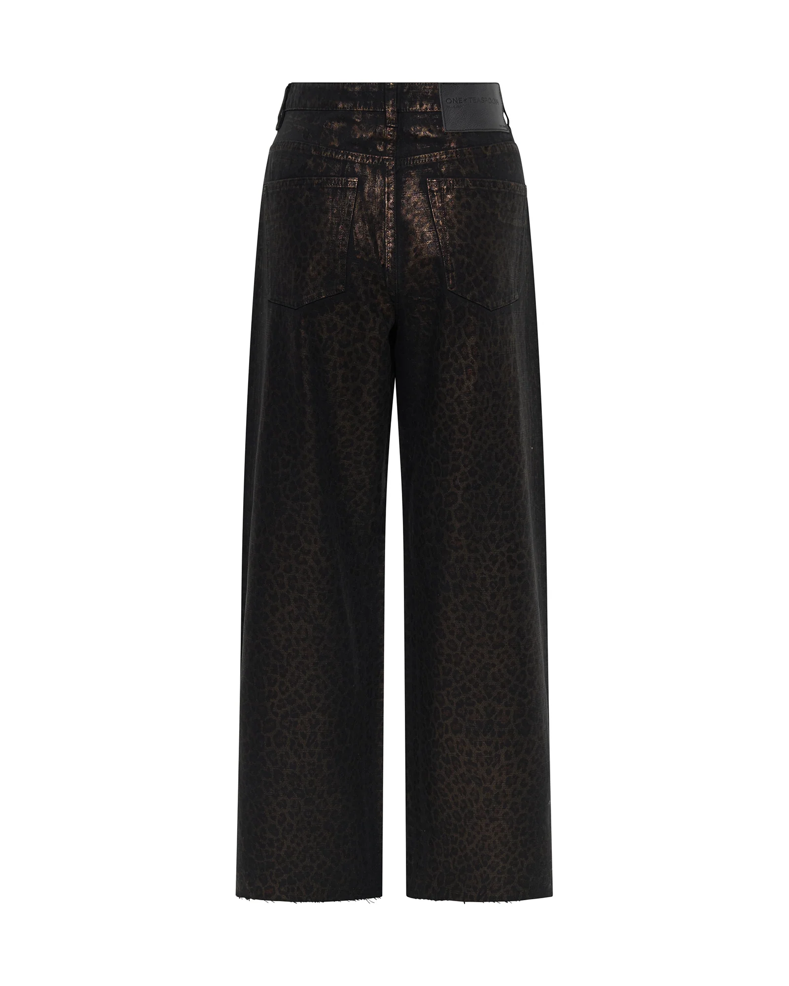 Billie Low Slung Straight Leg Mid Waist Denim Jeans - Night Animal - Image 7