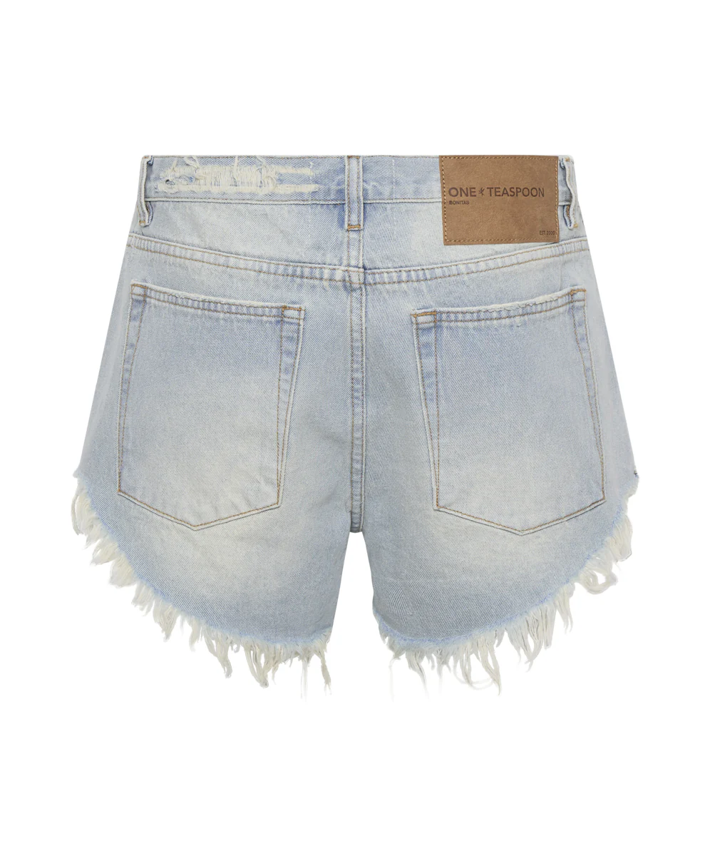 Bonitas Low Waist Denim Shorts - Old West - Image 9