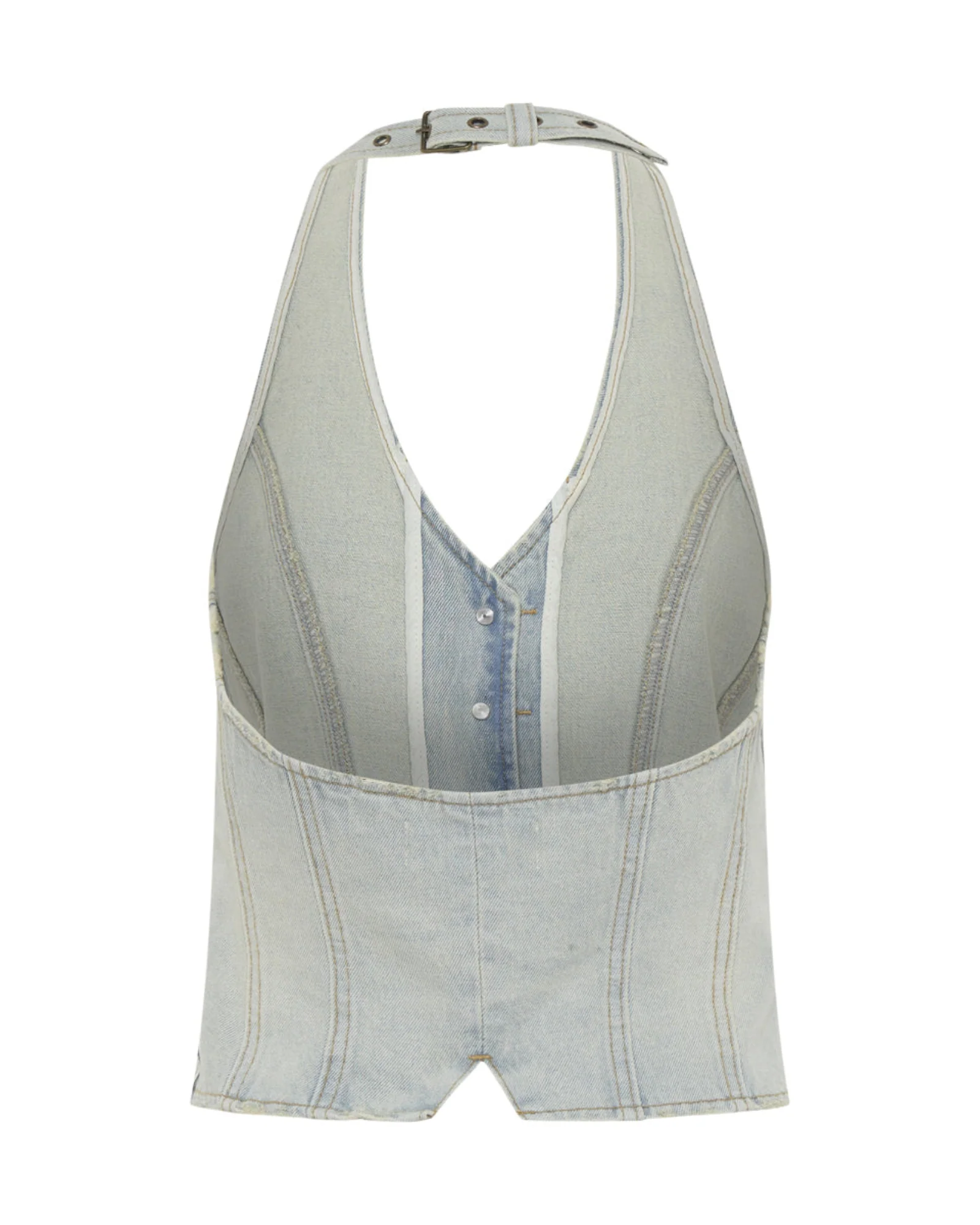 Denim Halter Top - Old West - Image 7
