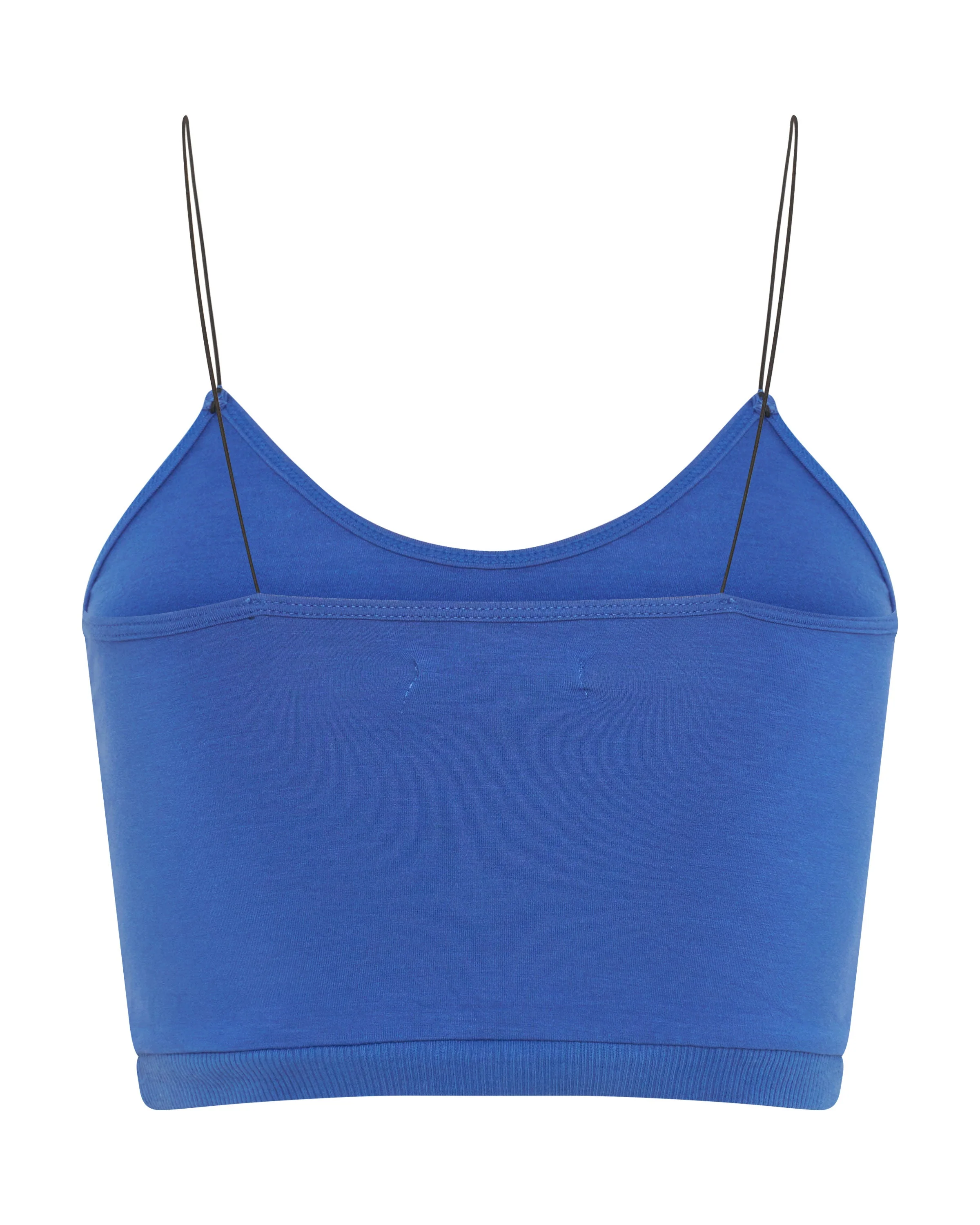 O.T.S String Crop Top - Electric Blue - Image 7