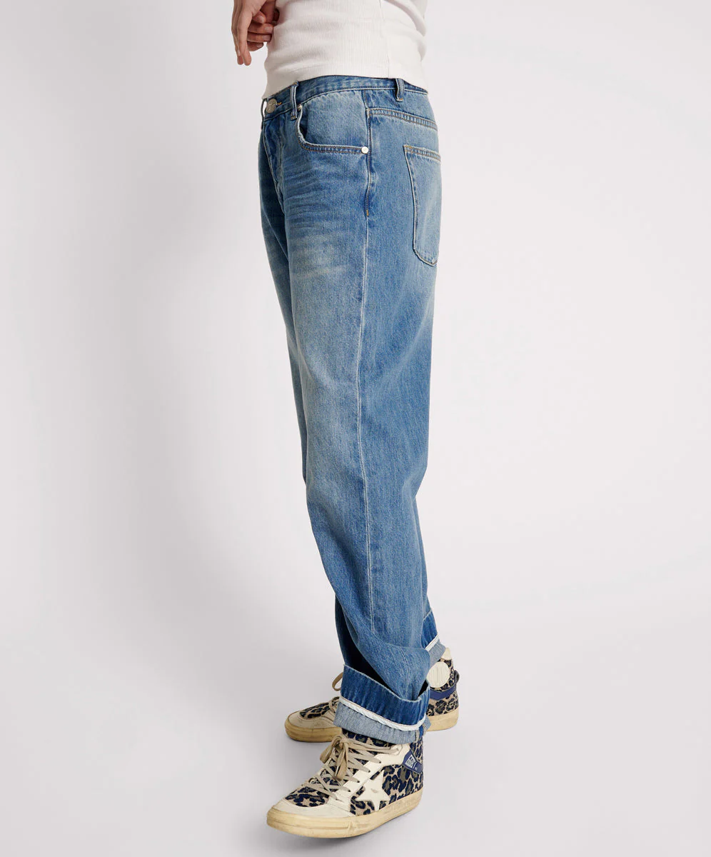 Bandits Low Waist Boyfriend Denim Jeans - Pacifica - Image 3