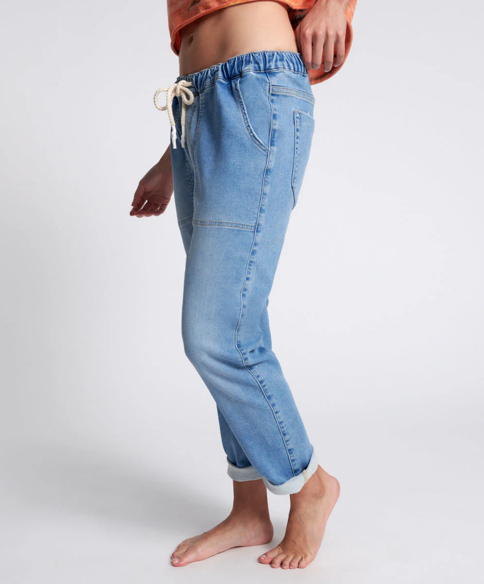 PACIFICA LUXE STRETCH SHABBIES DRAWSTRING BOYFRIEN - Image 3