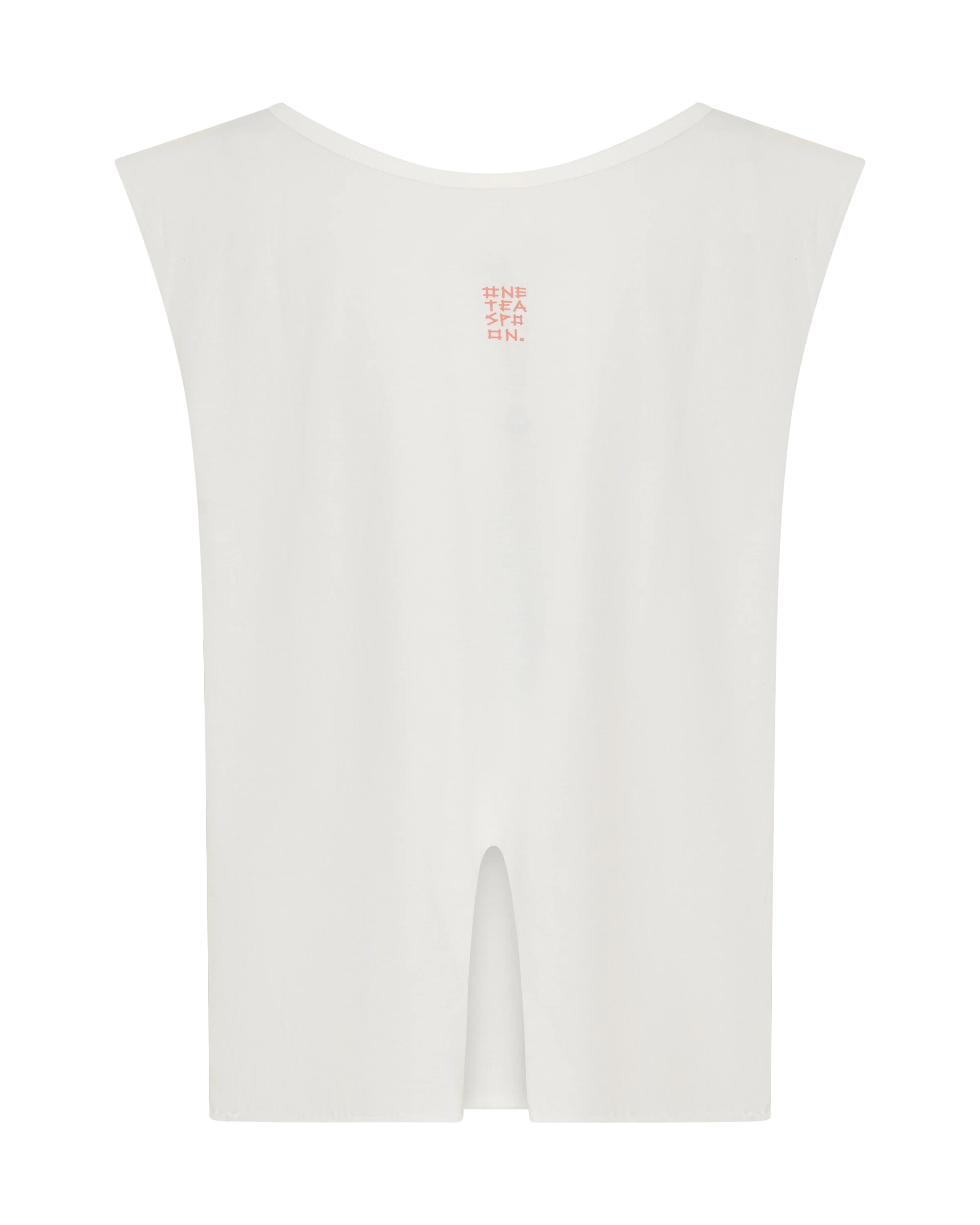 Plain White Vintage Tank - White - Image 9