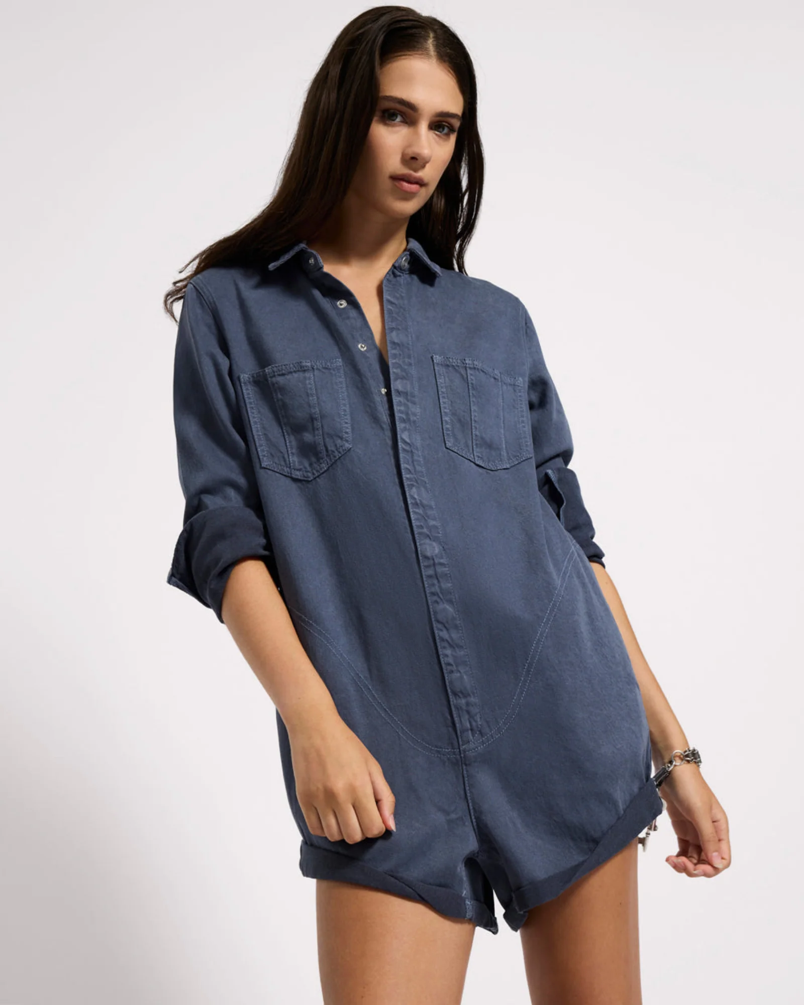 Prophecy Jumpsuit - Midnight Blue - Image 8