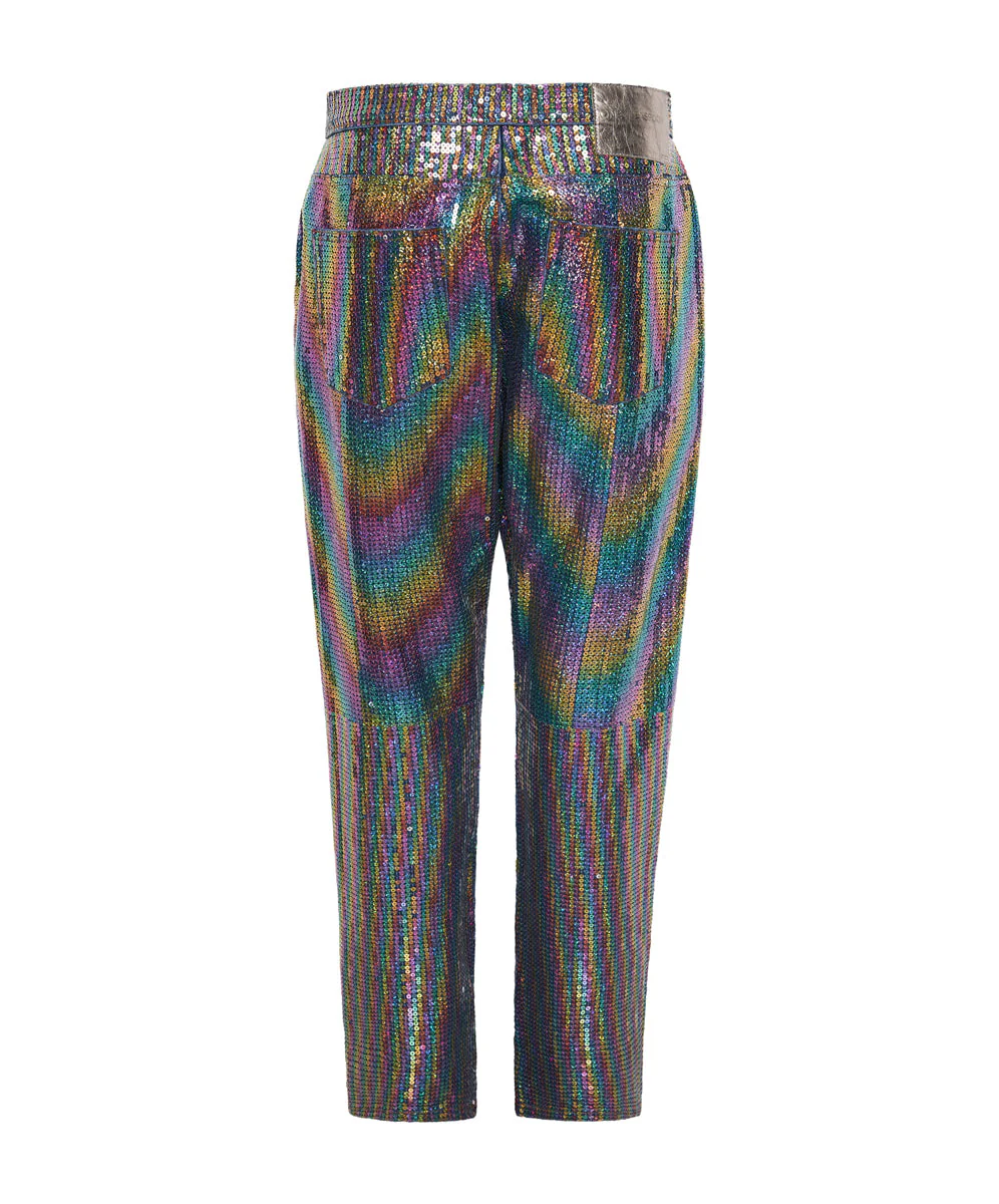 Bandits Low Waist Boyfriend Denim Jeans - Rainbow - Image 7