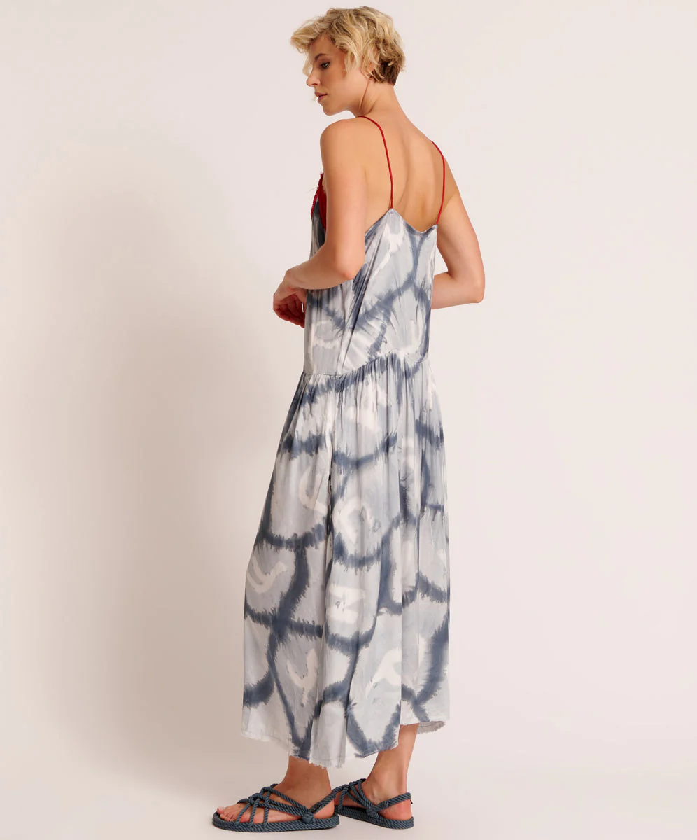 REFLECTION HAND PRINTED HIDEAWAY SLIP DRESS - Image 2