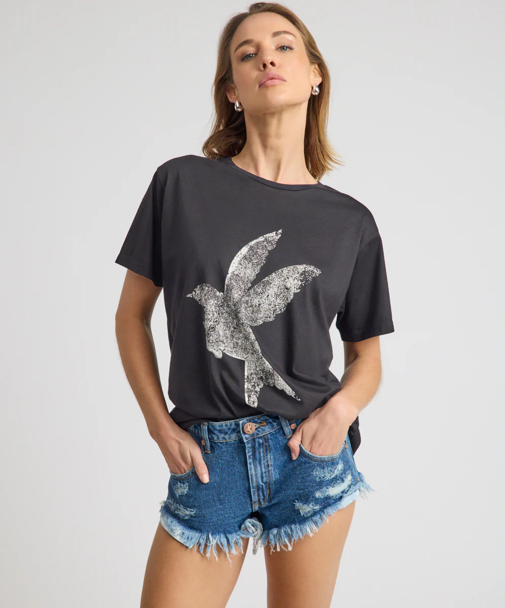 Renegades High Waist Denim Shorts - Badlands Blue - Image 10