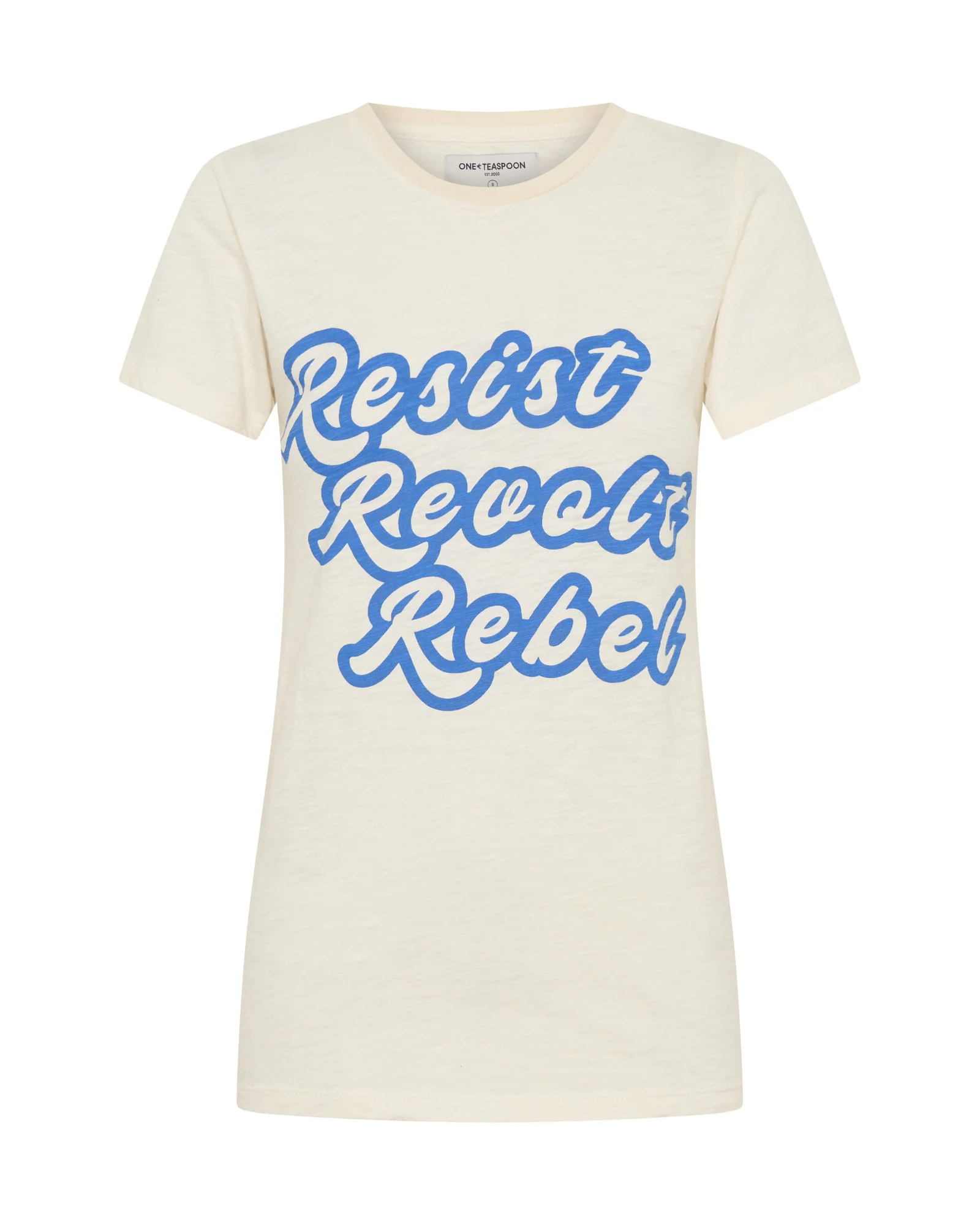 25th Anniversary Resist Revolt Rebel Tee - White - Image 11