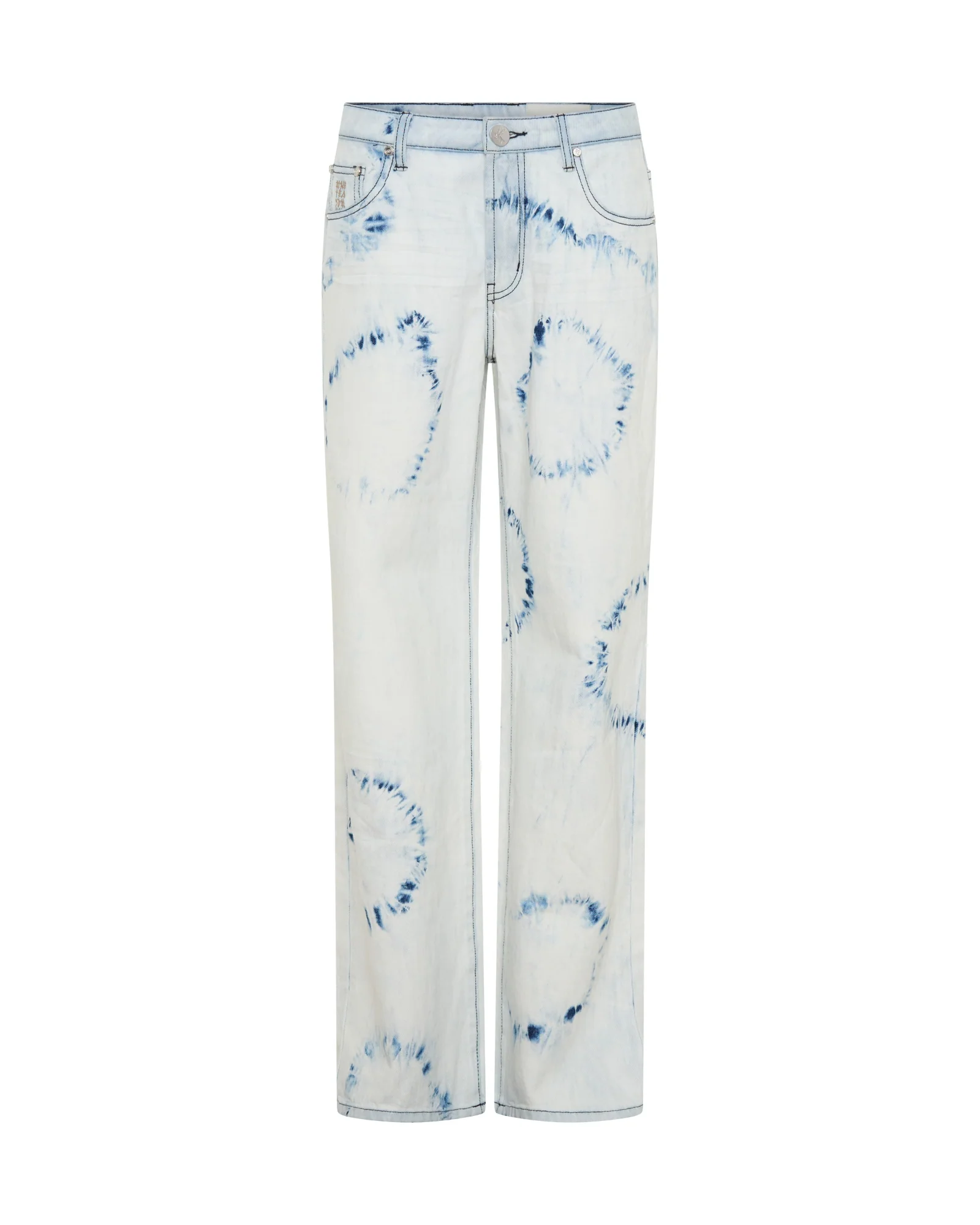 Revival Tie-Dye Lowriders Low Waist Wide Leg Denim - Tie Dye Dreams - Image 12