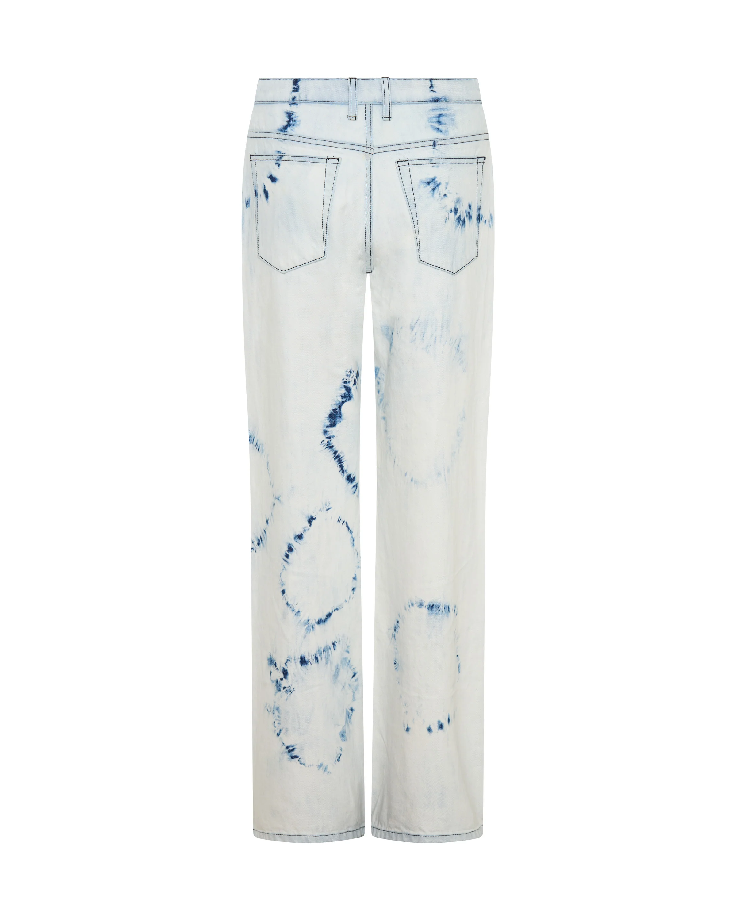 Revival Tie-Dye Lowriders Low Waist Wide Leg Denim - Tie Dye Dreams - Image 13