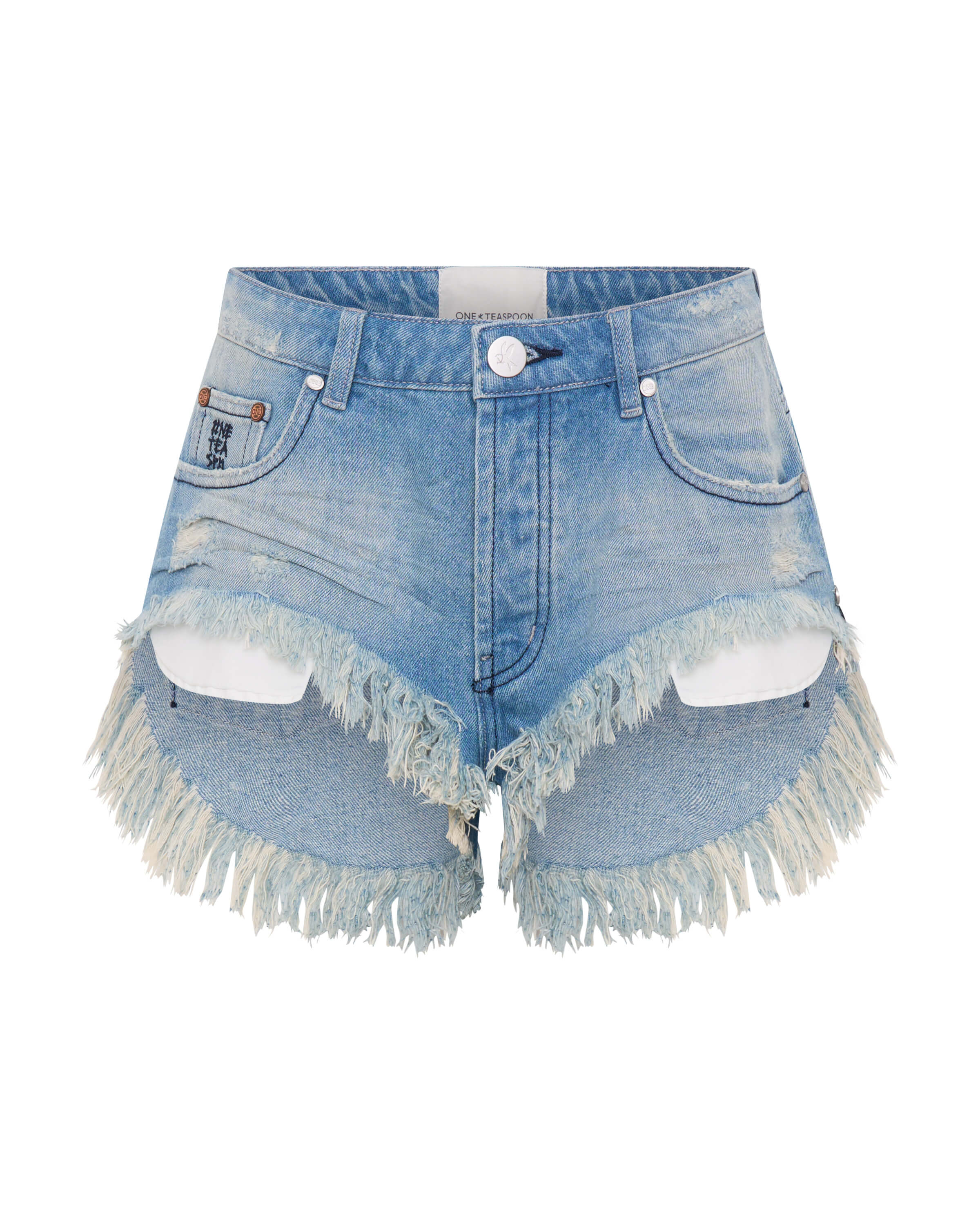 Rollers Low Waist Denim Shorts - Image 9