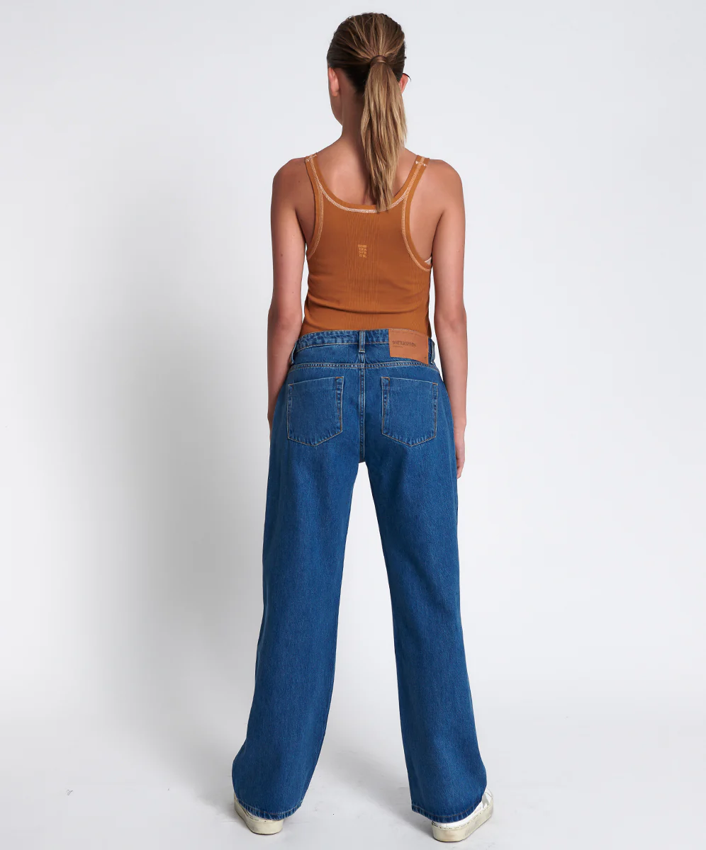 ROSEWOOD RYDERS MID WAIST WIDE LEG JEAN - Image 5