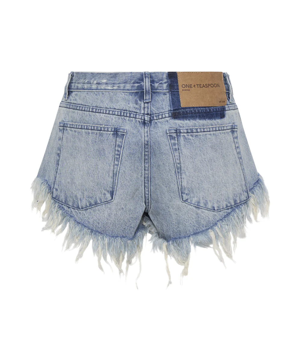 SALTY DOG BONITAS LOW WAIST DENIM SHORT - Image 9