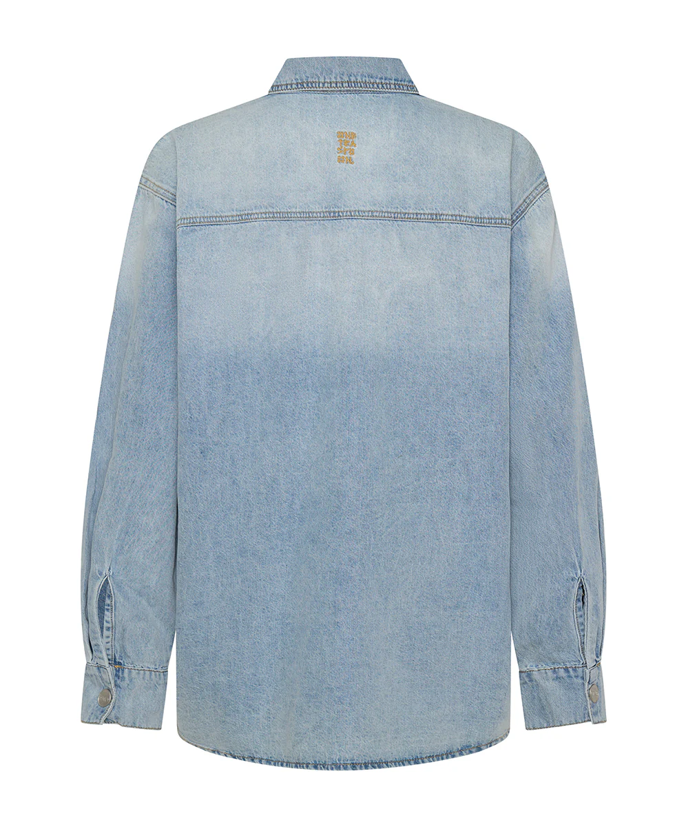Essential Denim Shirt - Santa Cruz Blue - Image 11