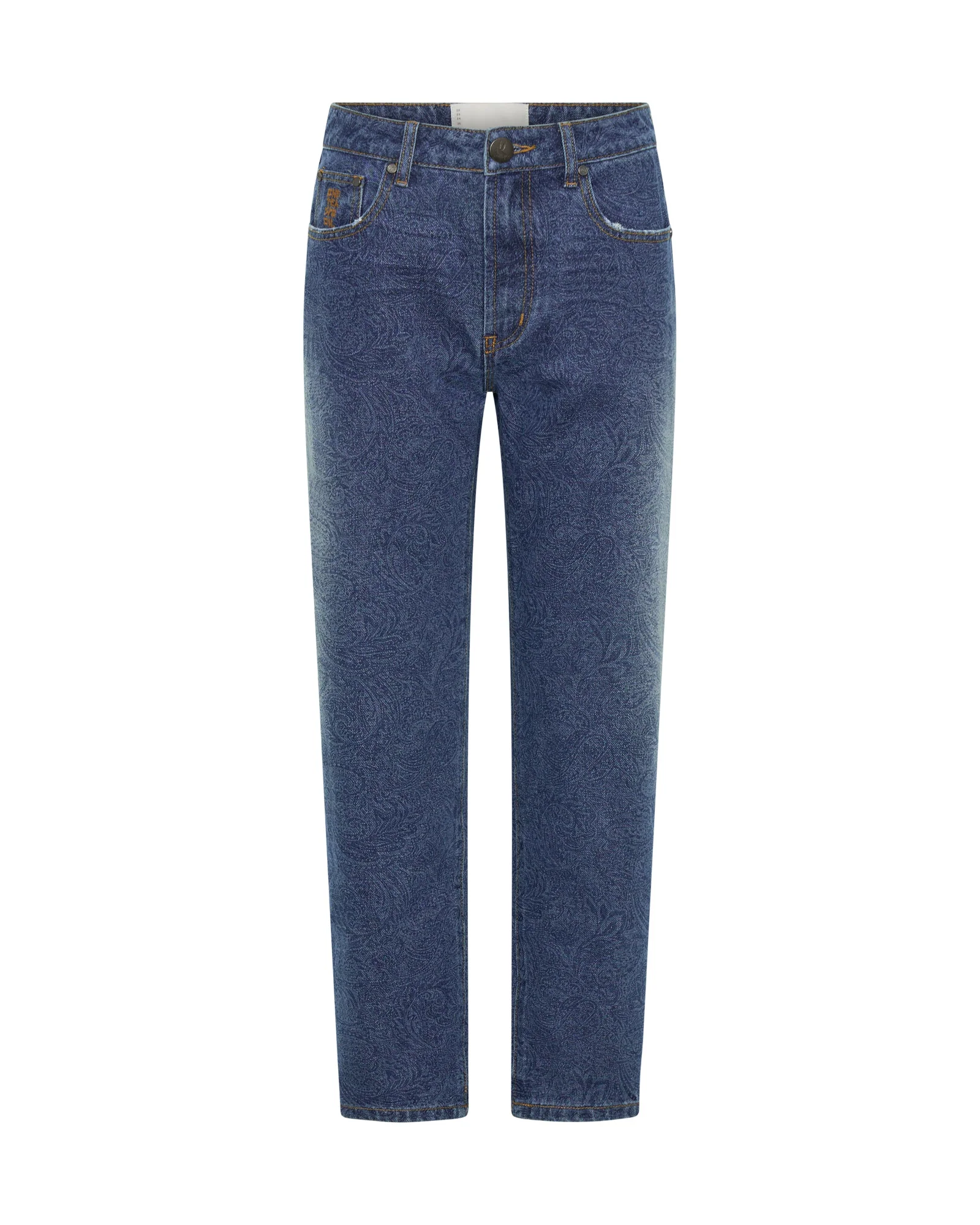 Slims High Waist Cropped Slim Fit Denim Jeans - Image 12