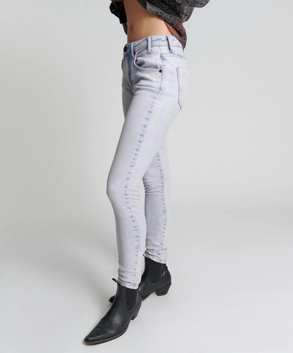 Freebirds Ii High Waist Stretch Skinny Denim Jeans - Soho Haze - Image 3