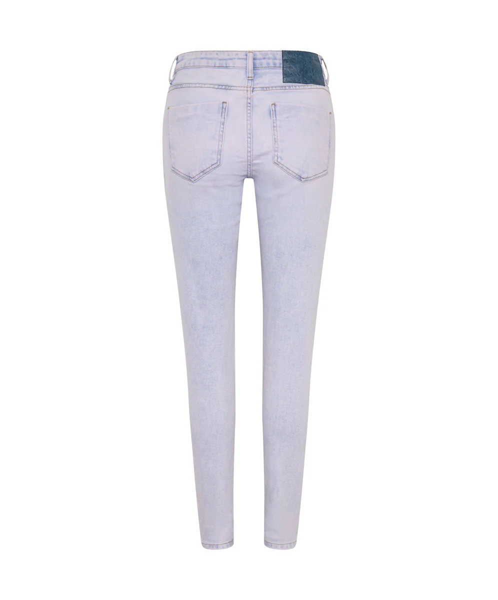 Freebirds Ii High Waist Stretch Skinny Denim Jeans - Soho Haze - Image 6