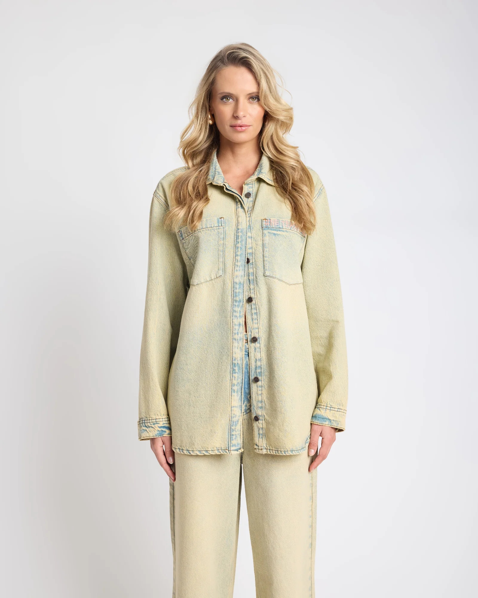 Spirit Drifter Shacket - Blue Sand - Image 3