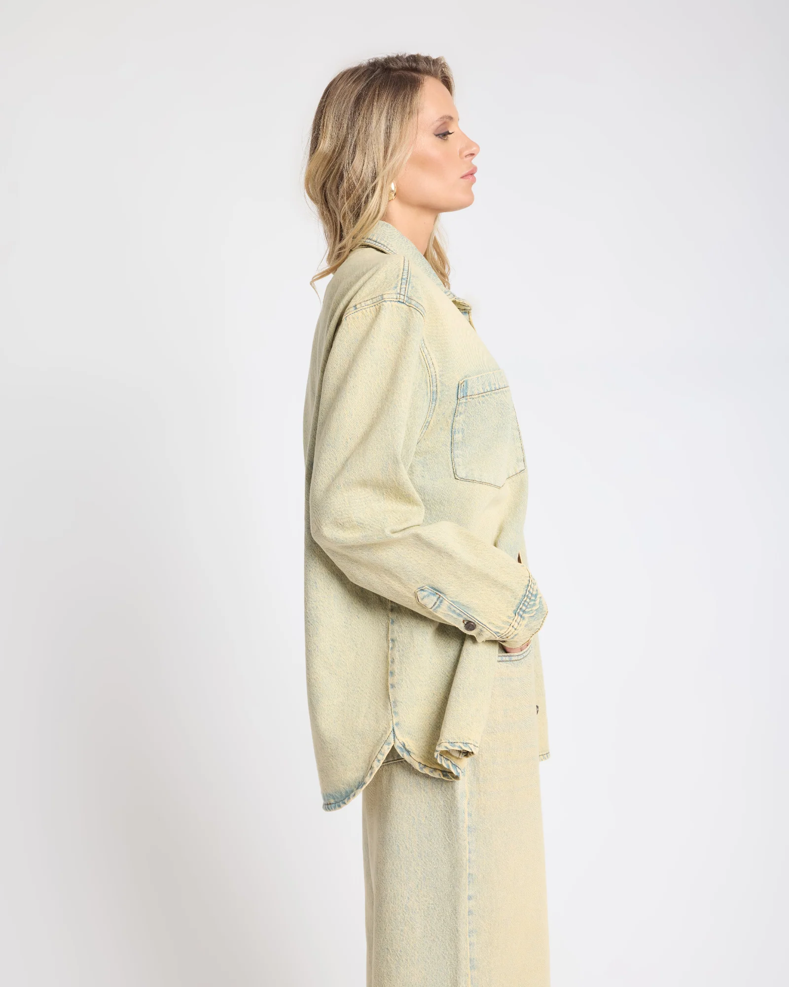 Spirit Drifter Shacket - Blue Sand - Image 7