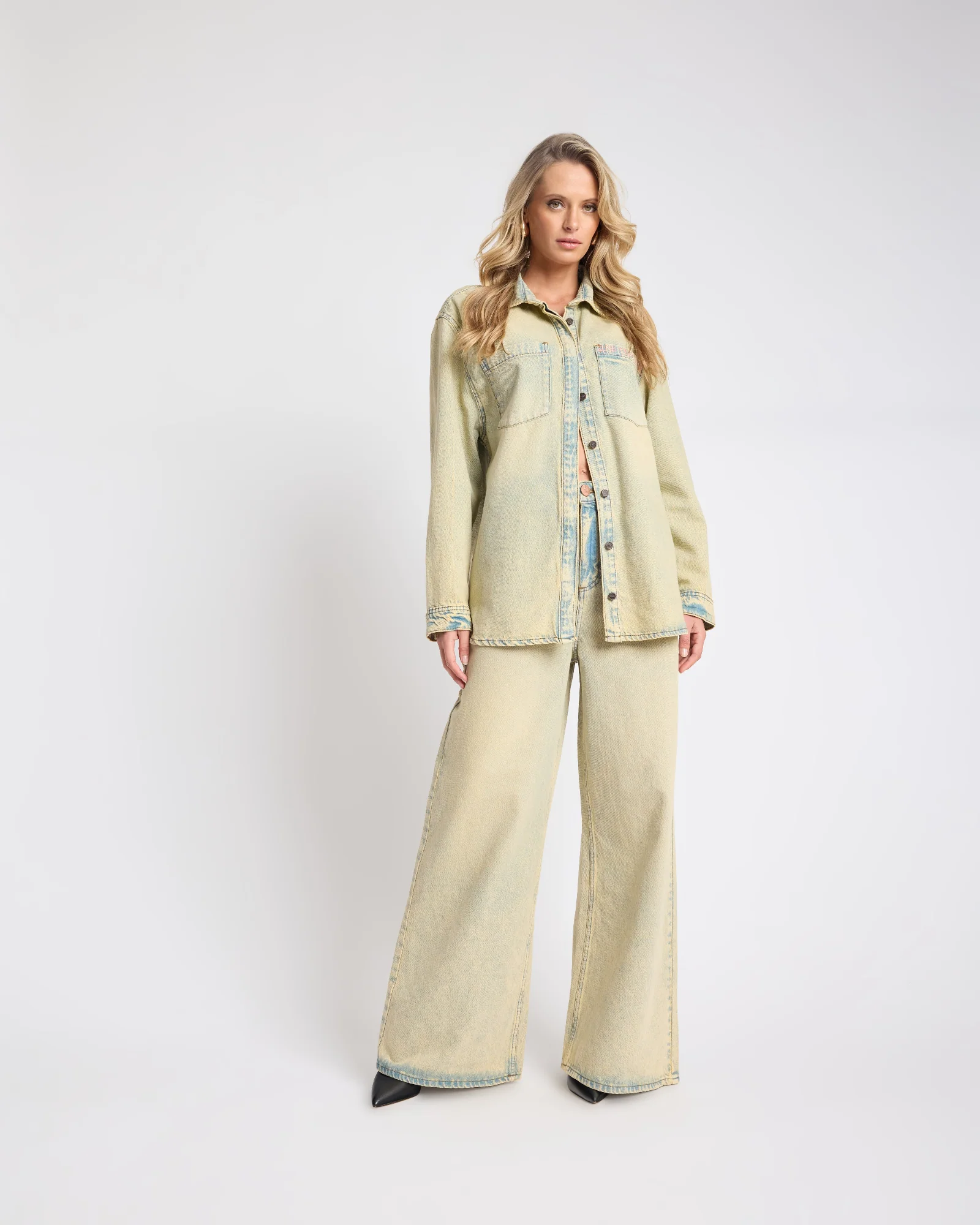 Spirit Drifter Shacket - Blue Sand - Image 9
