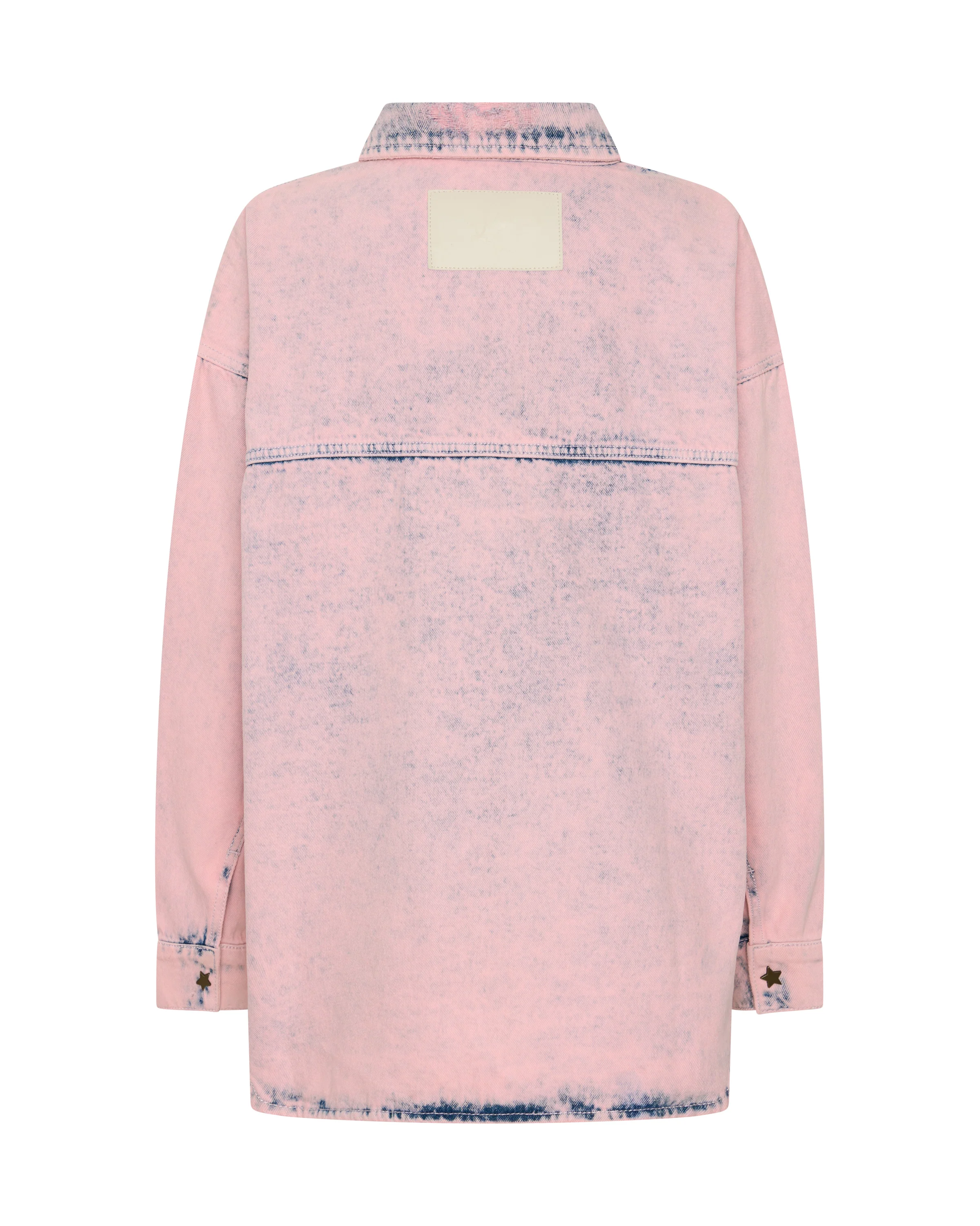 Star Teaser Daria Denim Shacket - Pink Haze - Image 10