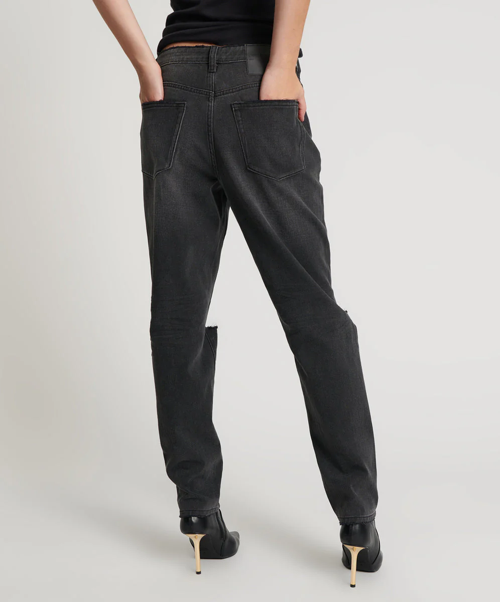 1982S High Waist Balloon Denim Jeans - Storm Grey - Image 4